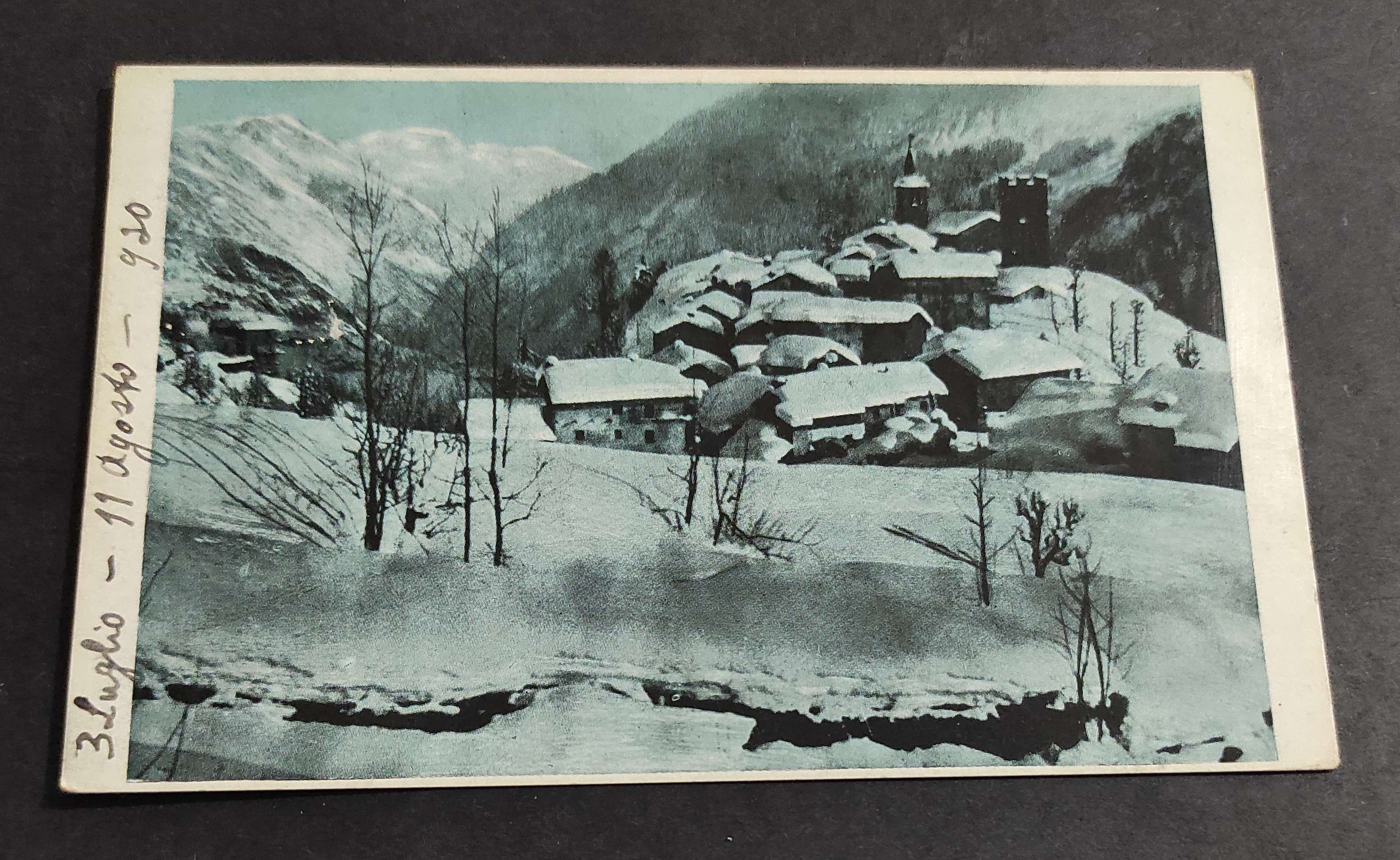 Cartolina Champorcher (Valle d'Aosta) - Capoluogo