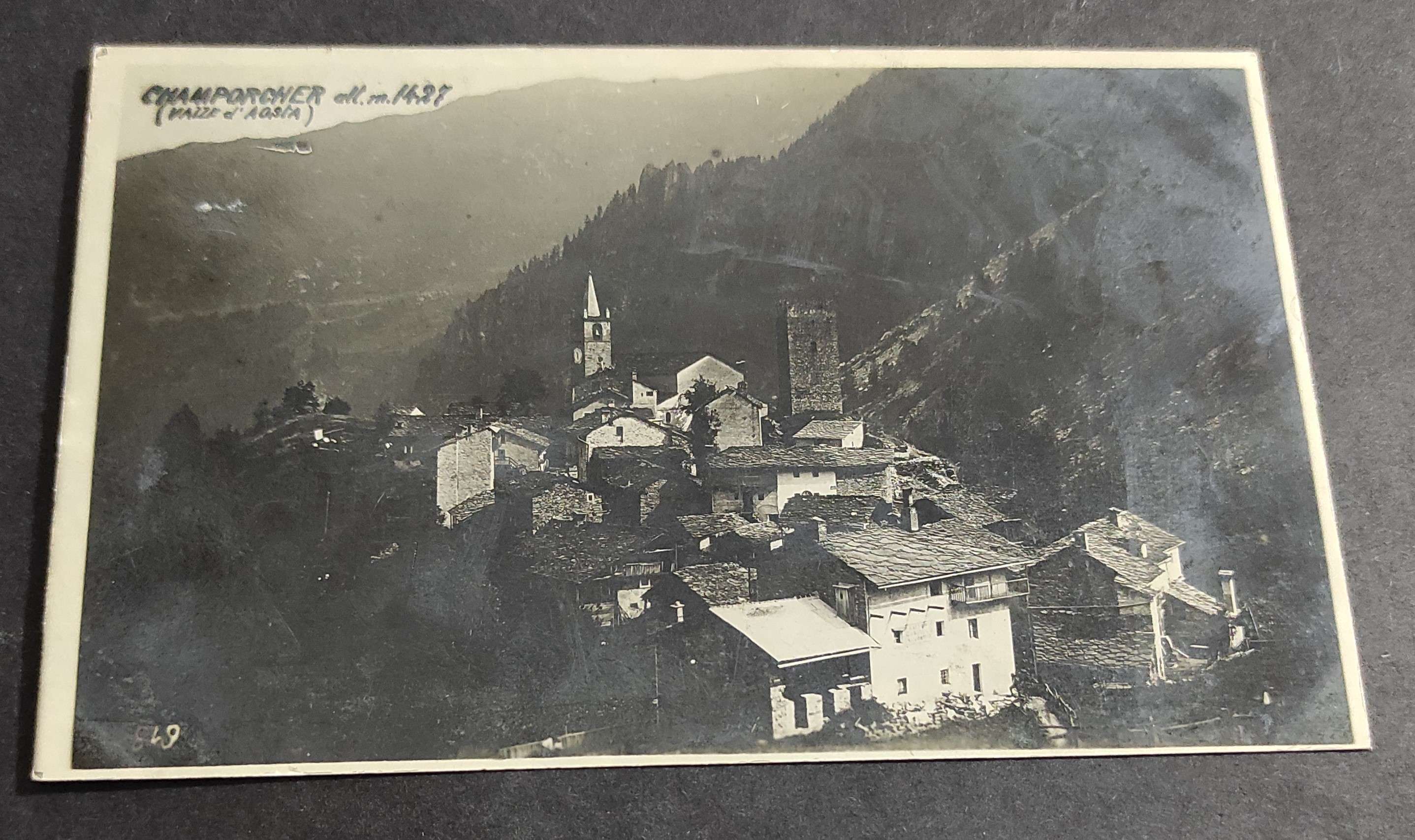 Cartolina Champorcher (Valle d'Aosta)