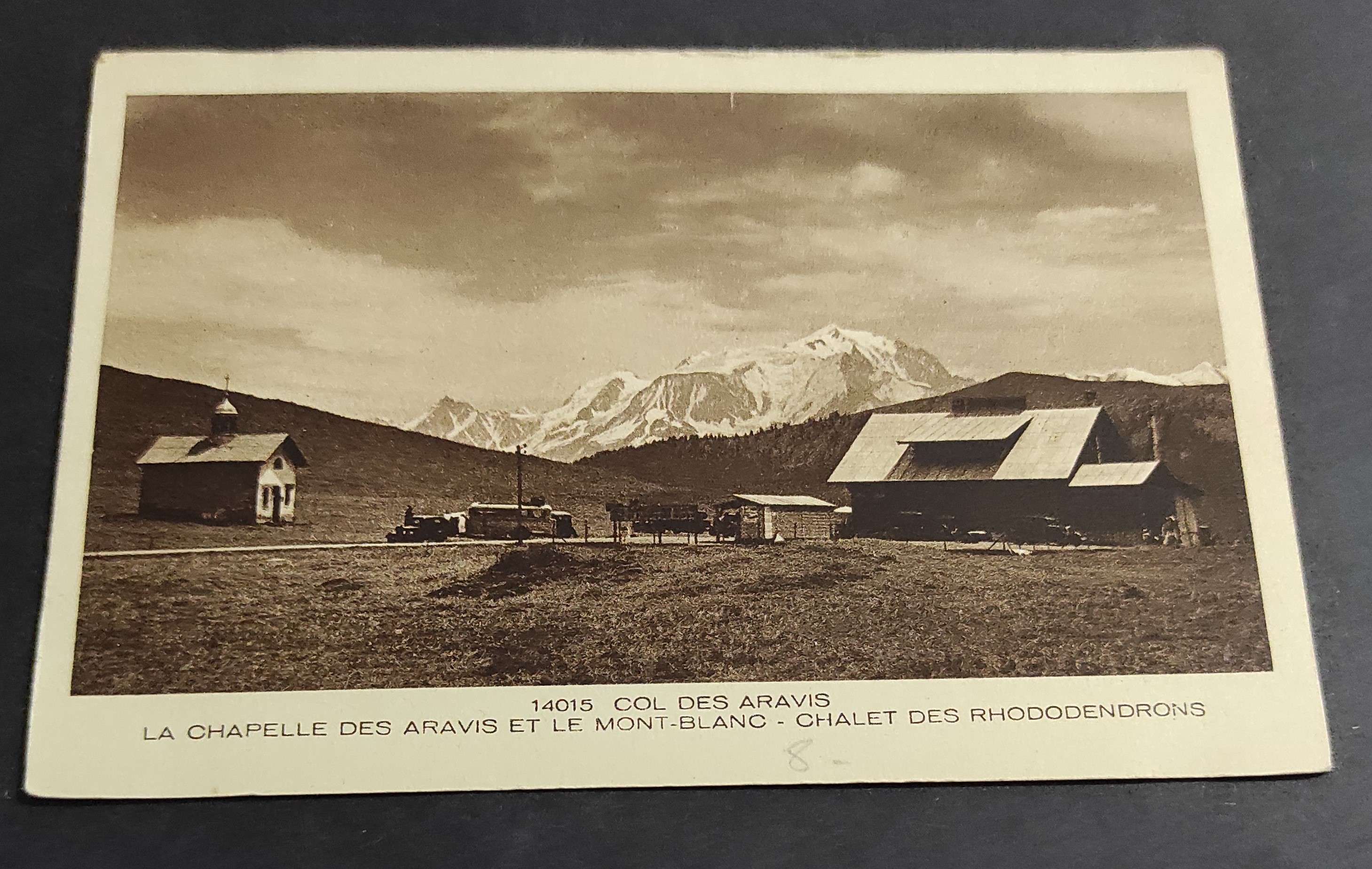 Cartolina Col Des Aravis - La Chapelle des Aravis et …