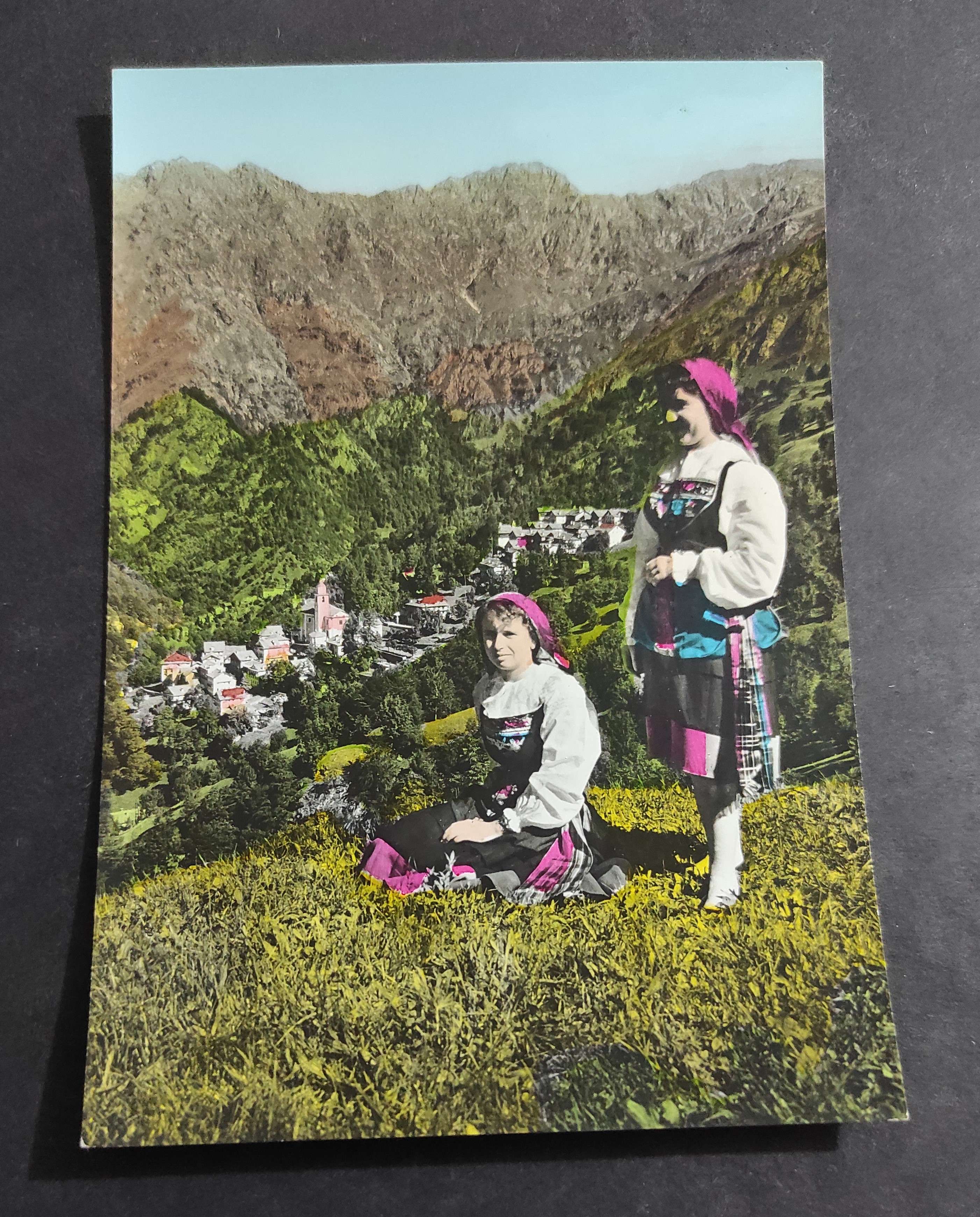 Cartolina Costume di Rimella (Valsesia)