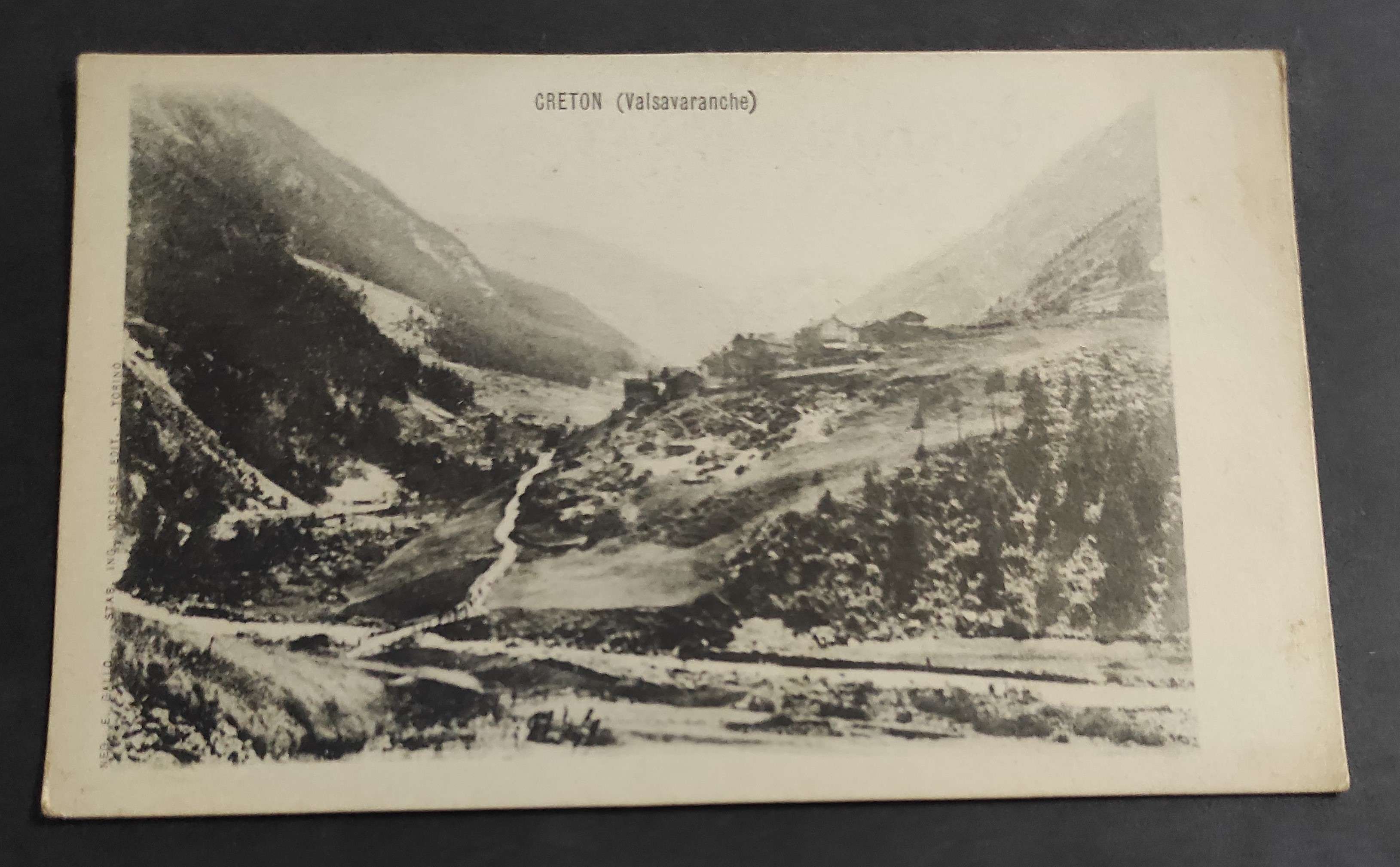 Cartolina Creton (Valsavaranche)