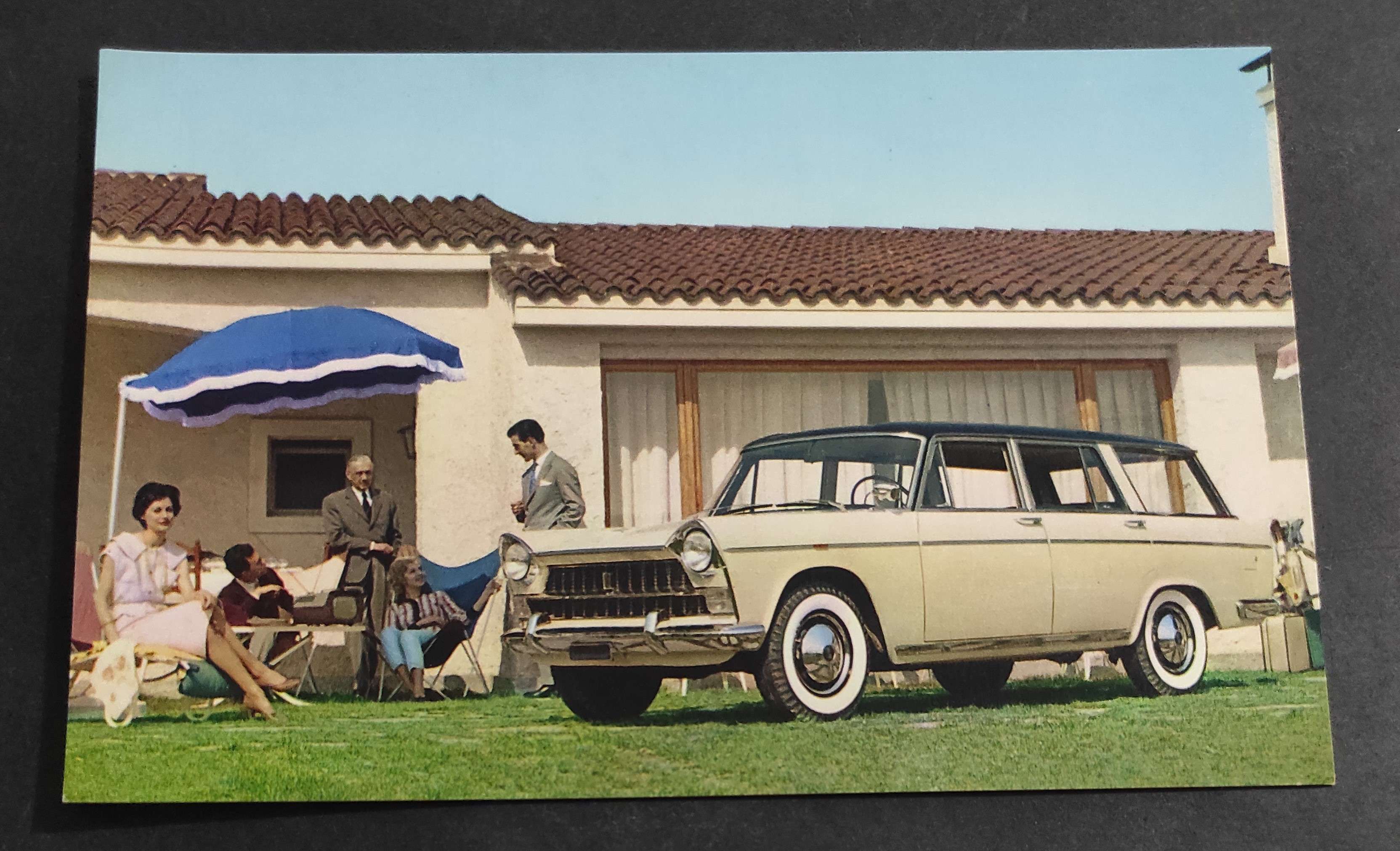 Cartolina FIAT 1800 Familiare (Station-Wagon)