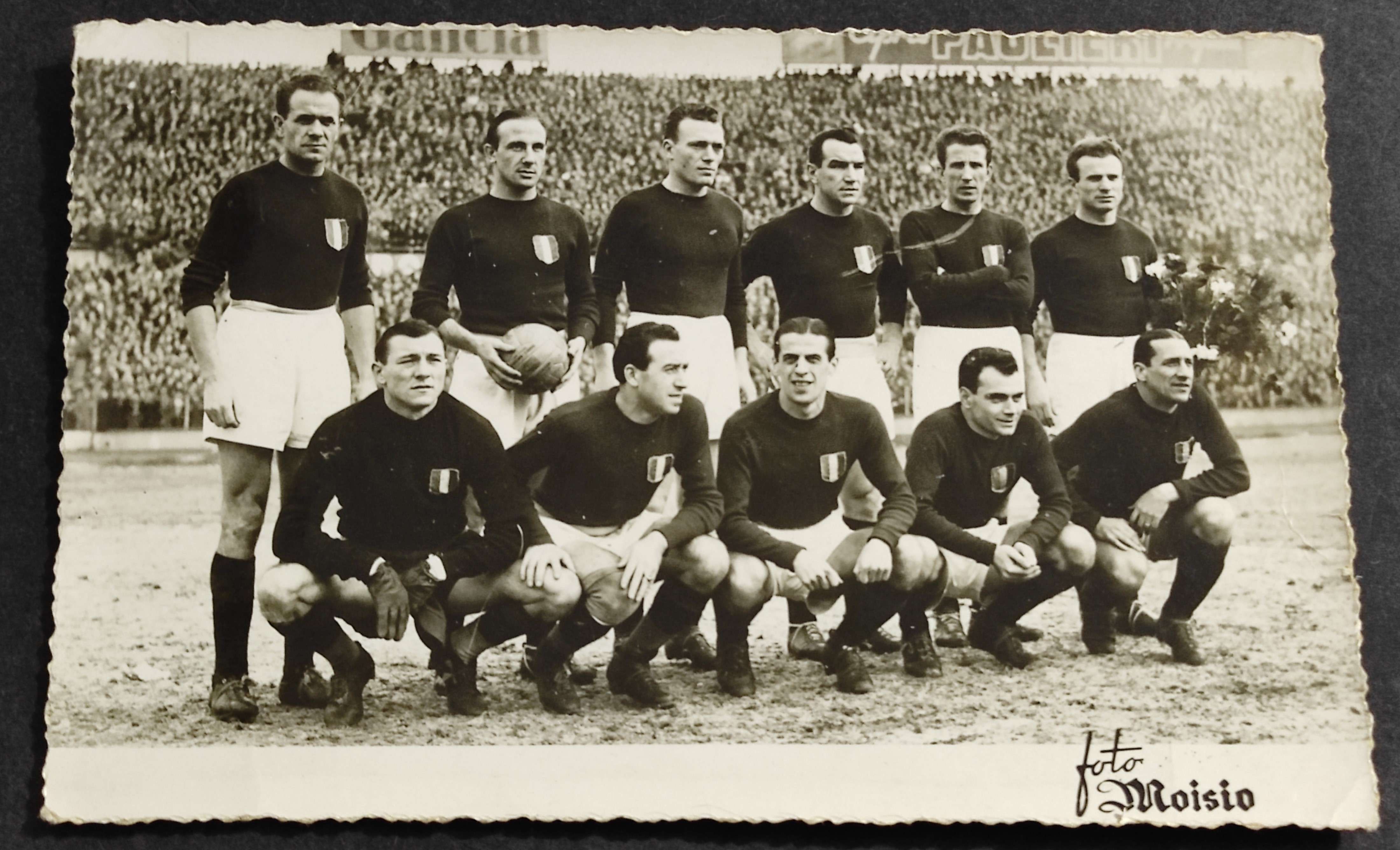 Cartolina Fotografica Squadra Torino - Foto Moisio - 1948-49 - …