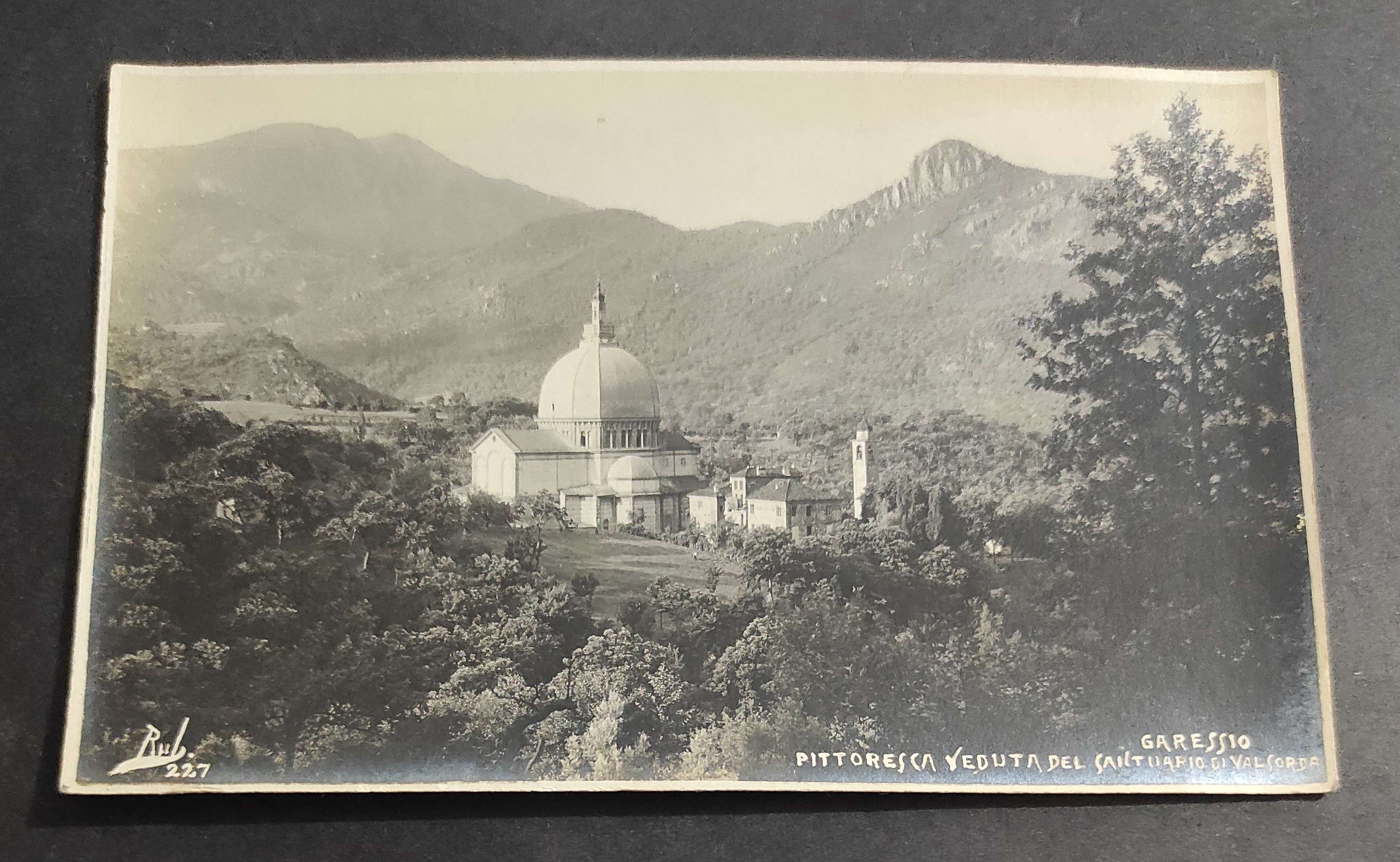 Cartolina Garessio - Pittoresca Veduta del Santuario di Valsorda