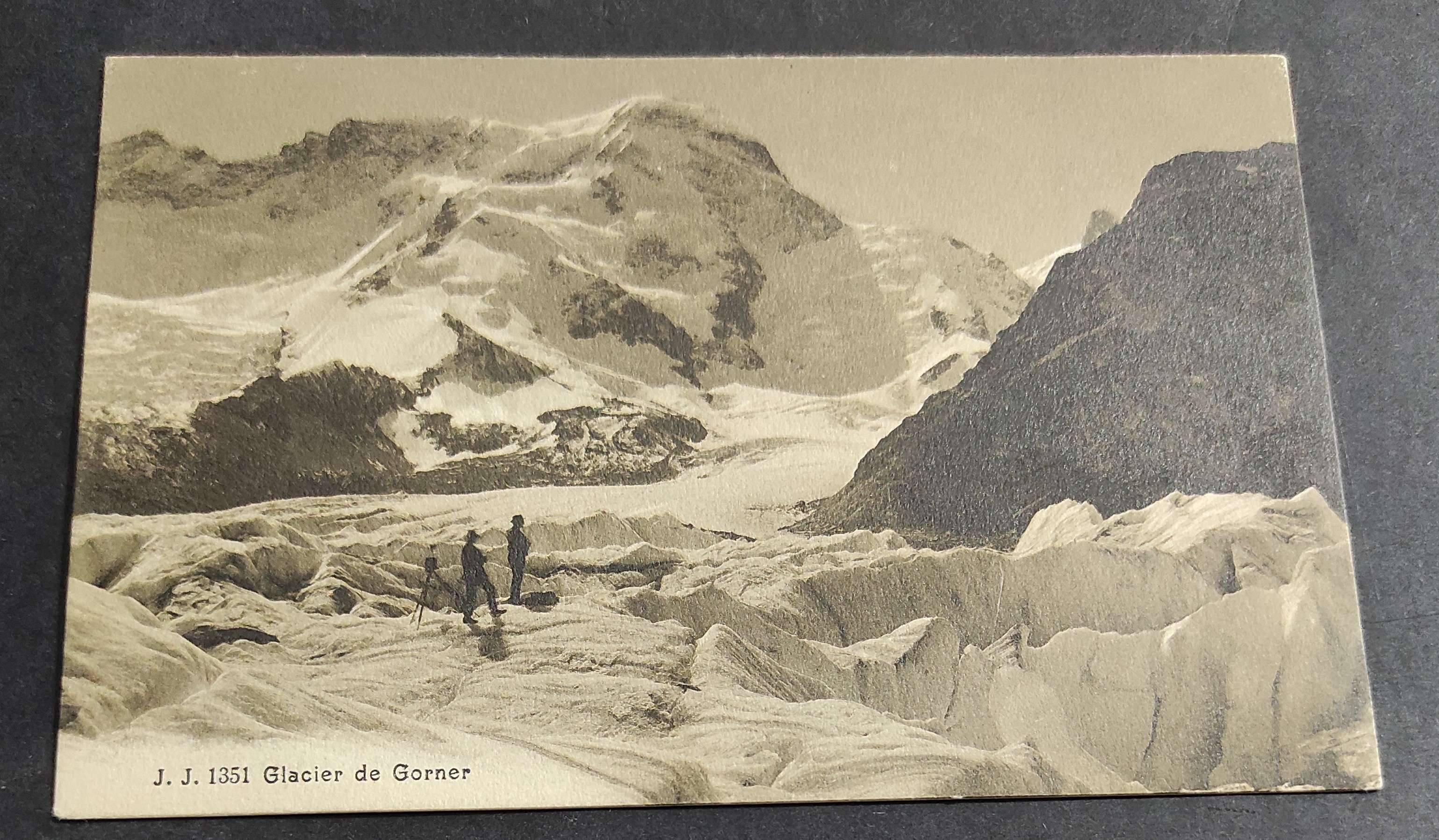 Cartolina Glacier de Gorner