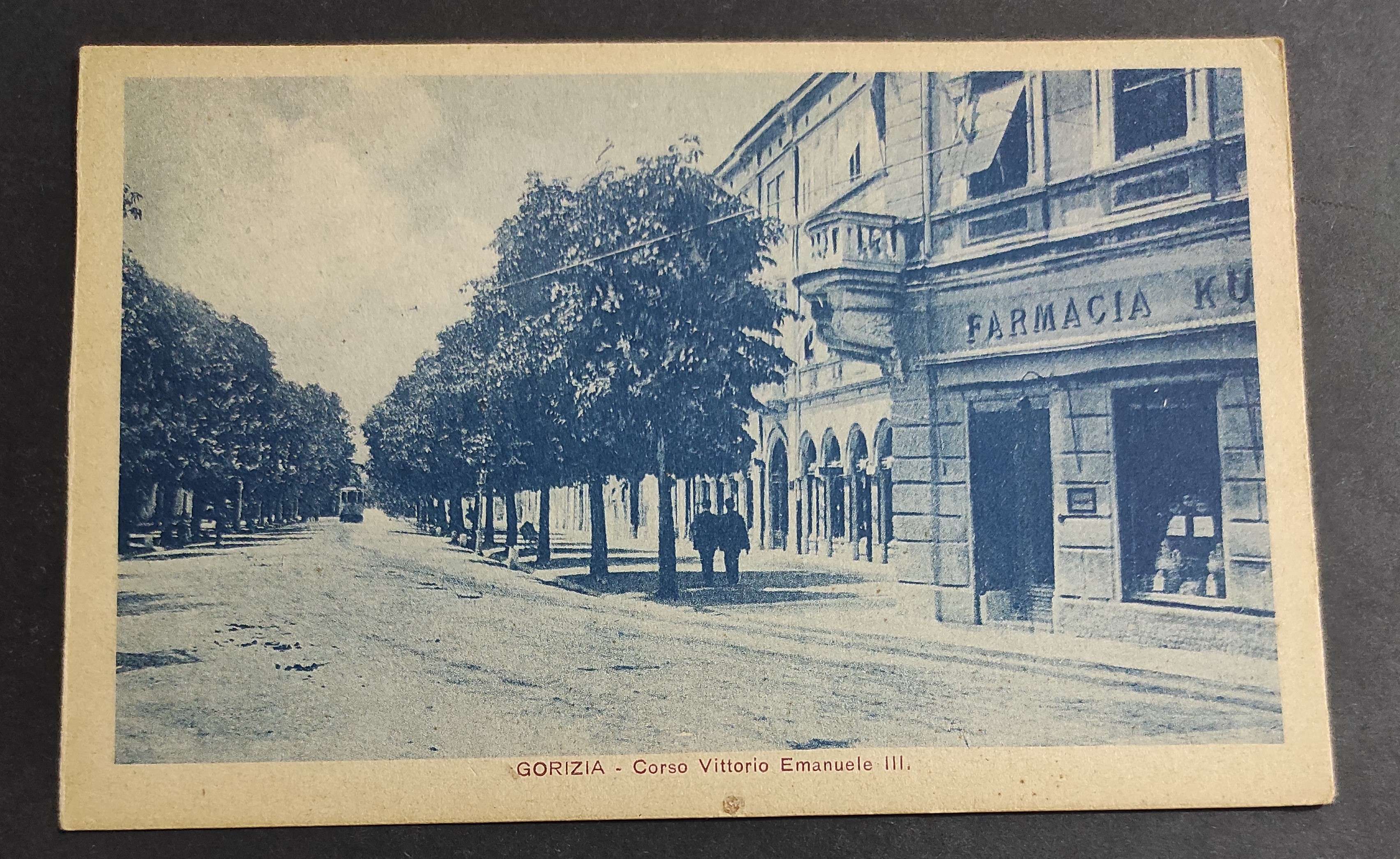 Cartolina Gorizia - Corso Vittorio Emanuele III