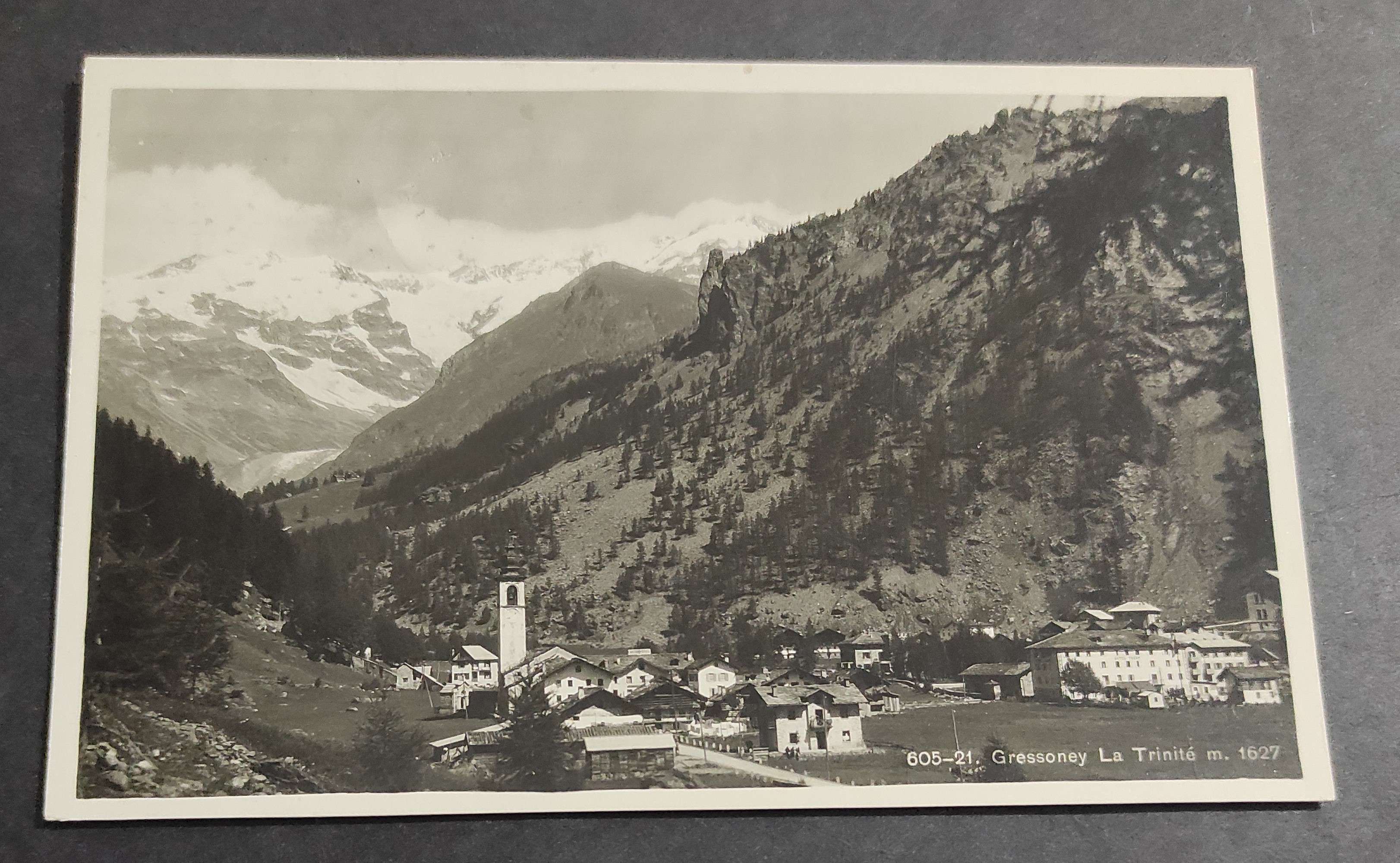 Cartolina Gressoney La Trinité