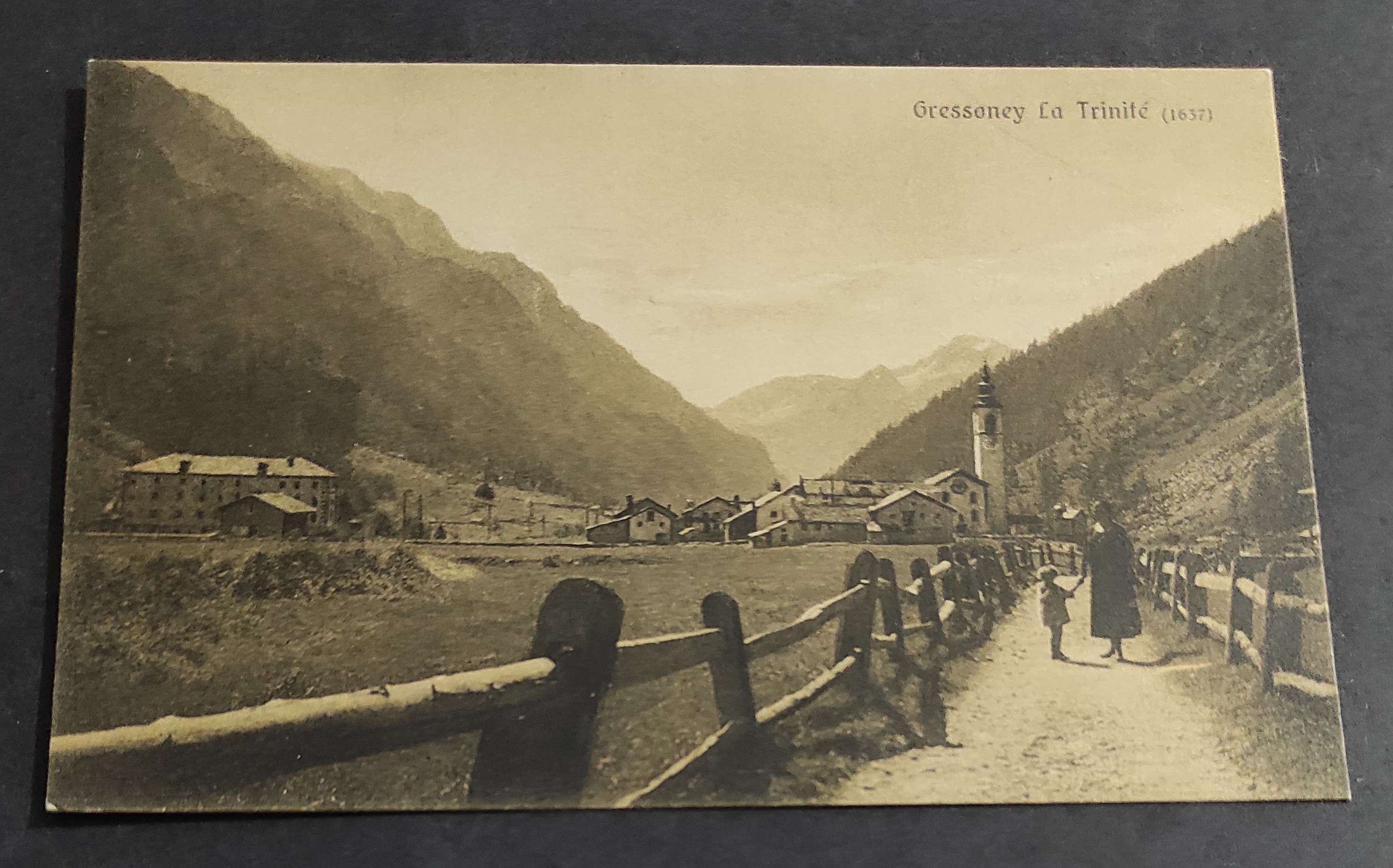 Cartolina Gressoney La Trinité