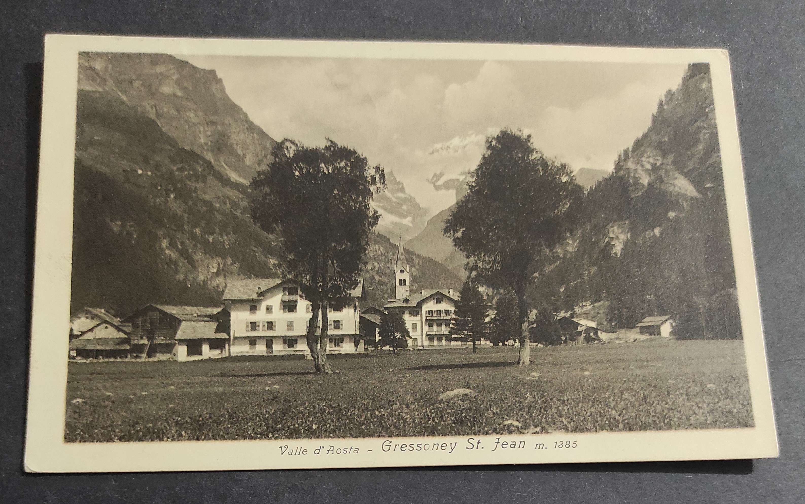 Cartolina Gressoney St. Jean (Valle d'Aosta)