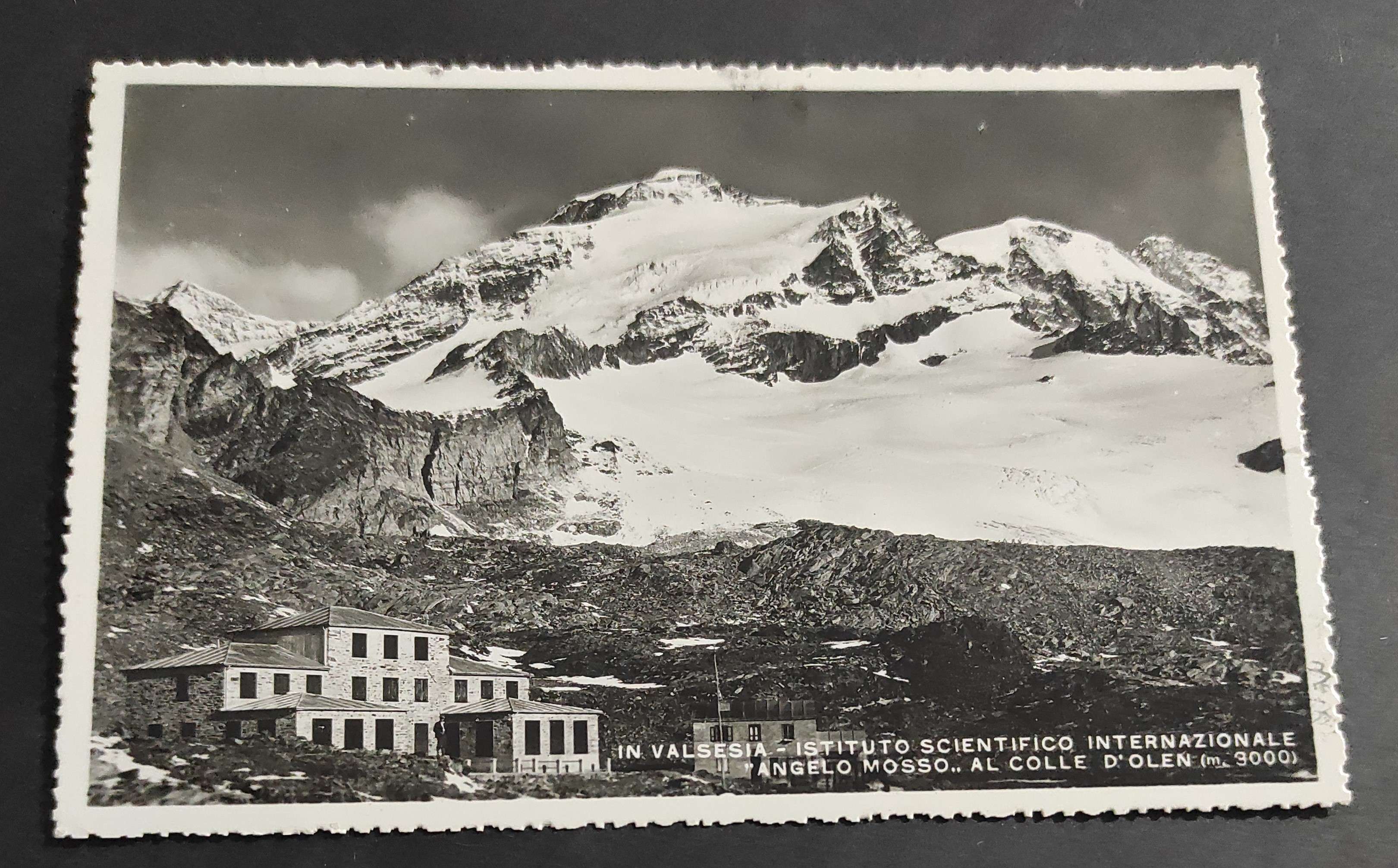 Cartolina In Valsesia - Istituto Scientifico Internazionale "Angelo Mosso" al …