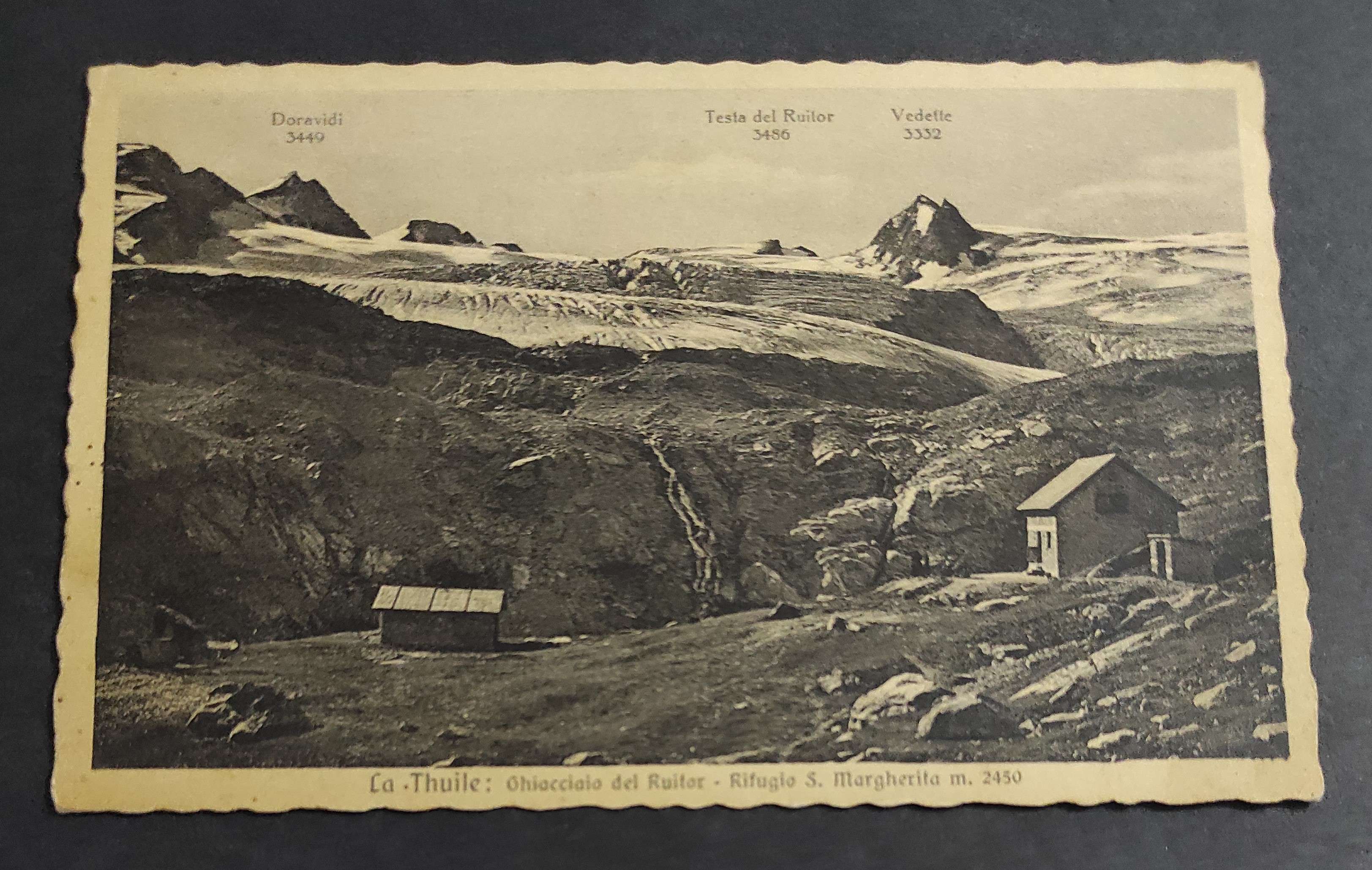 Cartolina La Thuile - Ghiacciaio del Ruitor - Rifugio S. …