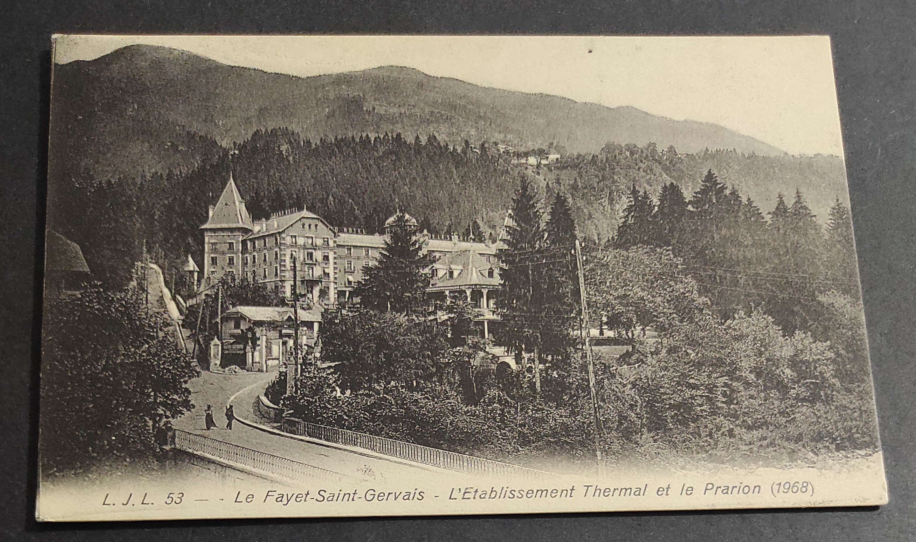 Cartolina Le Fayet-Saint-Gervais - L'Etablissement Therma et le Prarion