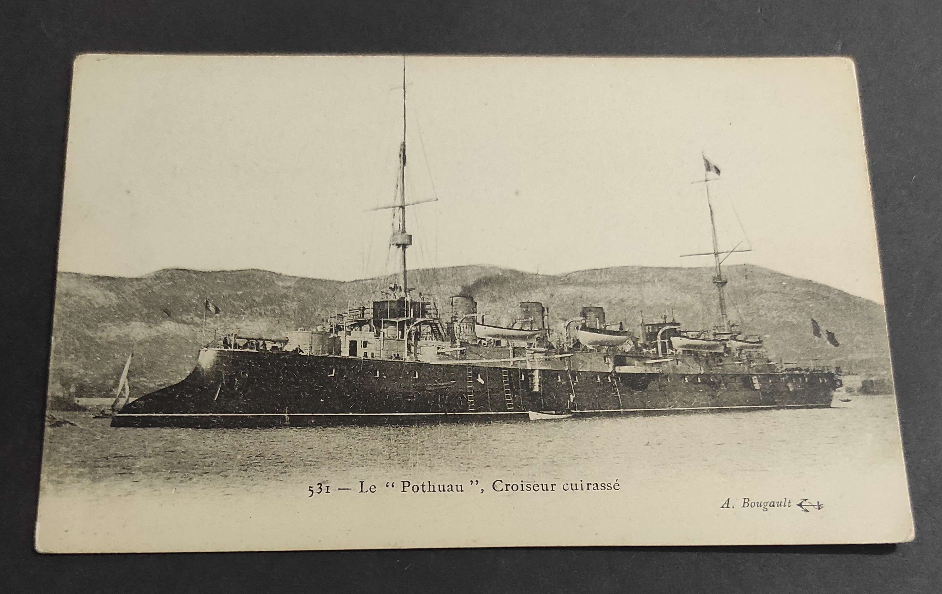 Cartolina Le "Pothuau" - Croiseur Cuirassé