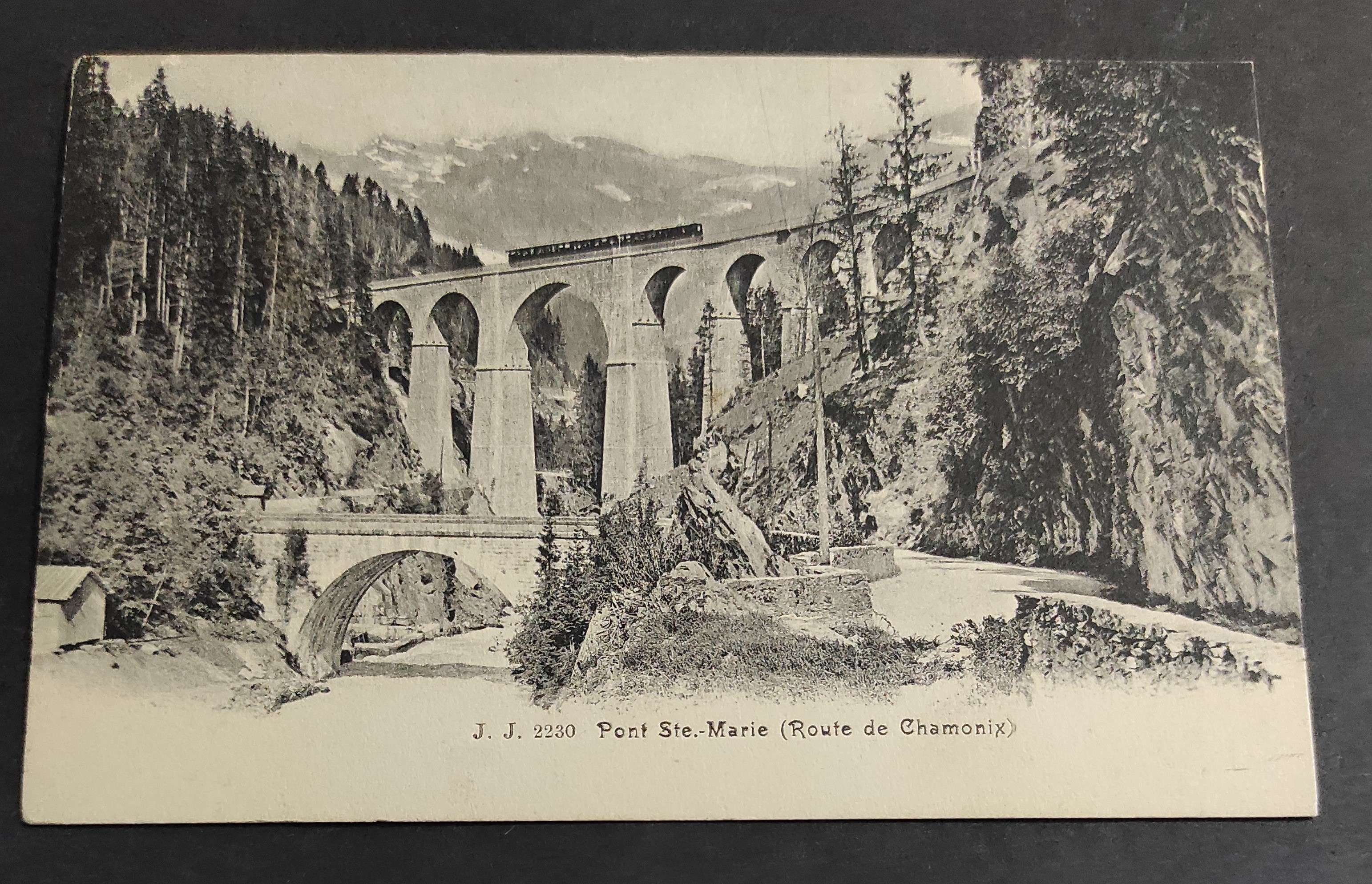 Cartolina Pont Ste-Marie (Route de Chamonix)