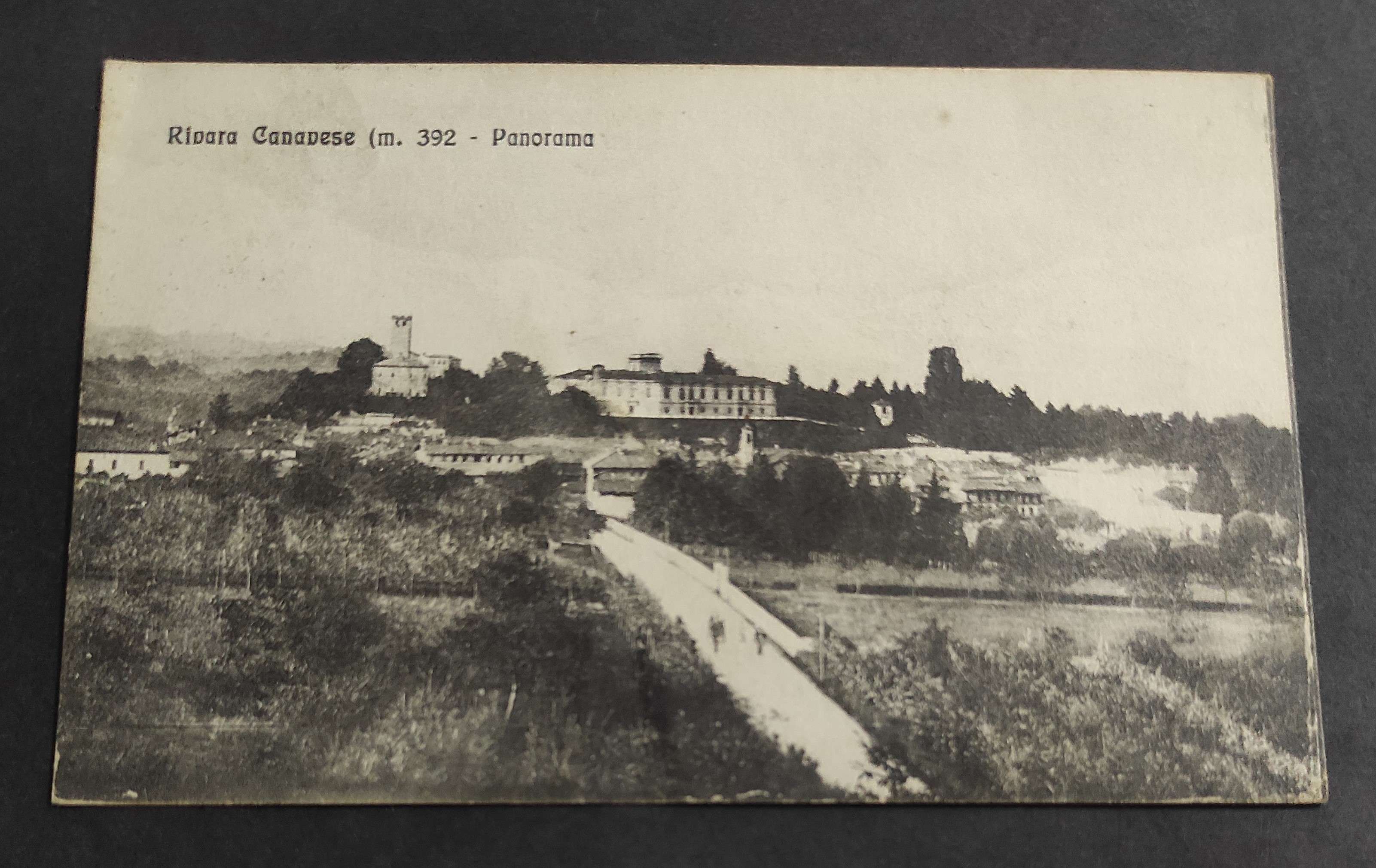 Cartolina Rivara Canavese - Panorama