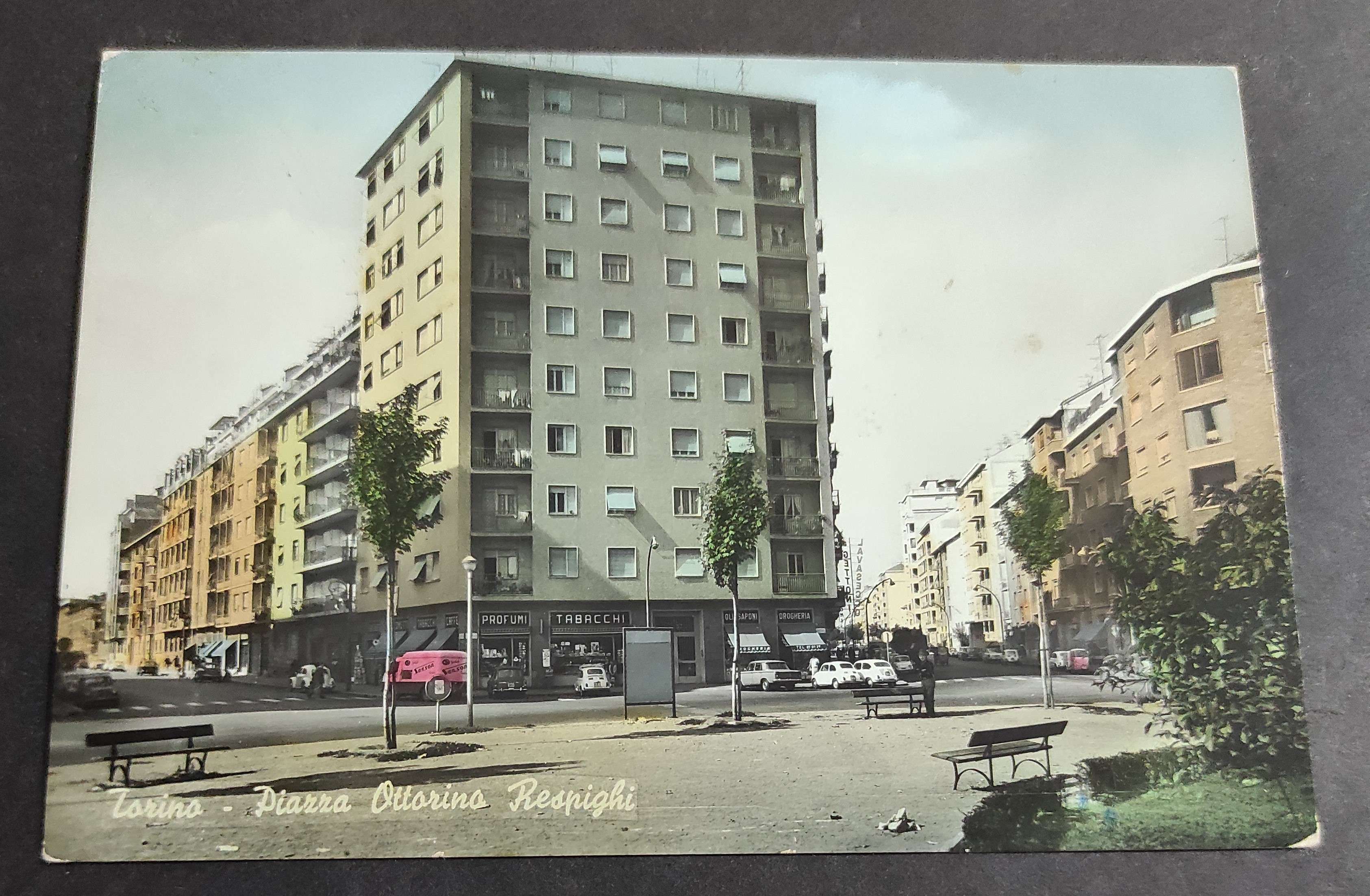 Cartolina Torino - Piazza Ottorino Respinghi