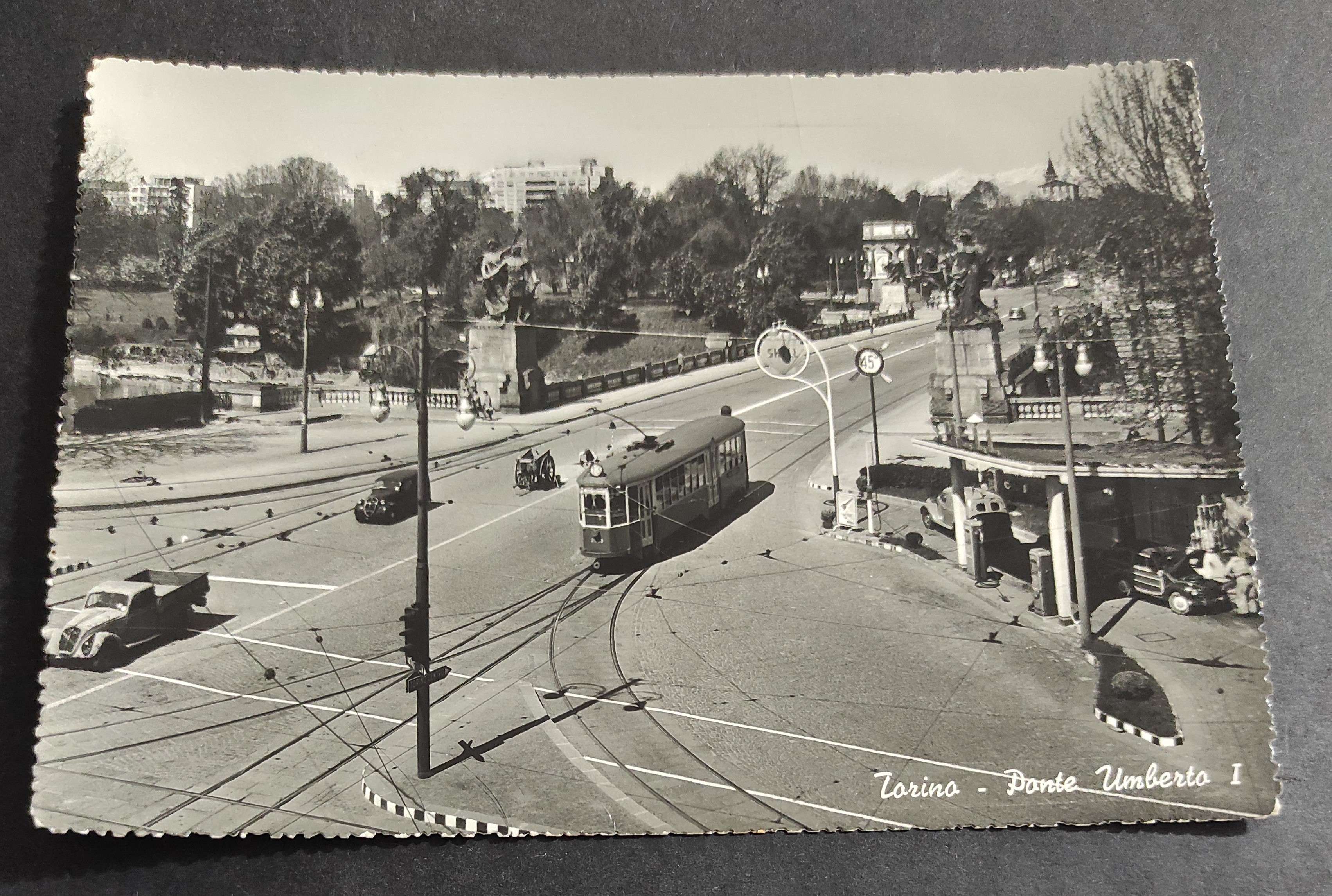 Cartolina Torino - Ponte Umberto I