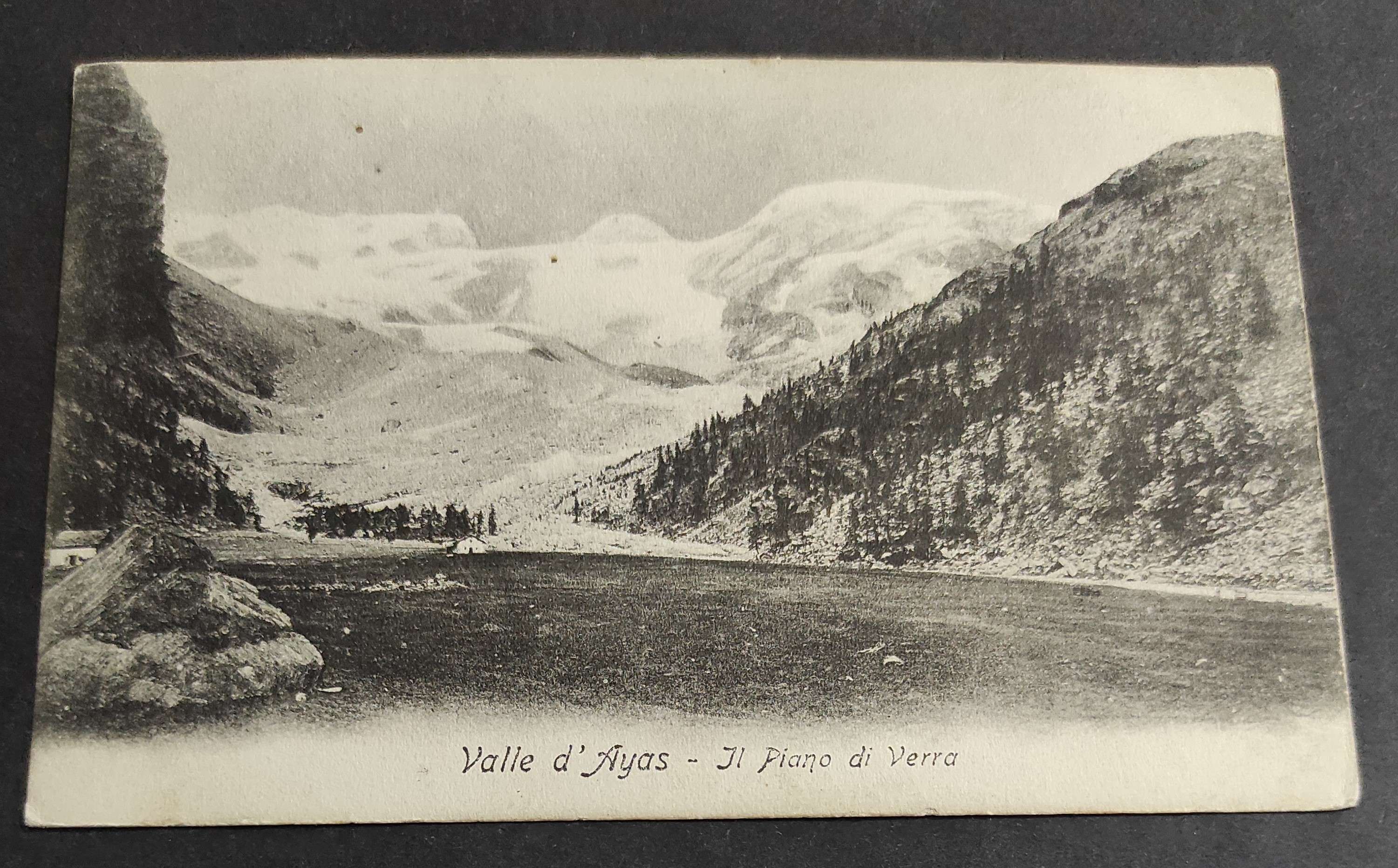 Cartolina Valle d'Ayas - Il Piano di Verra