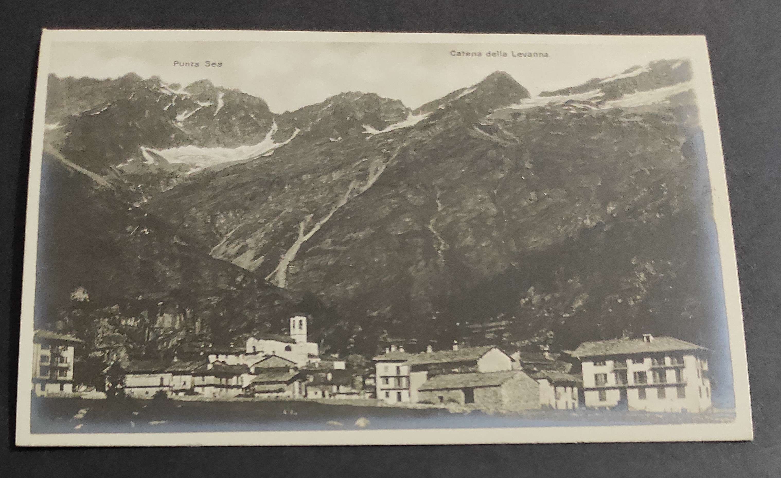 Cartolina Valli di Lanzo (Valle Grande) - Panorama di Forno …