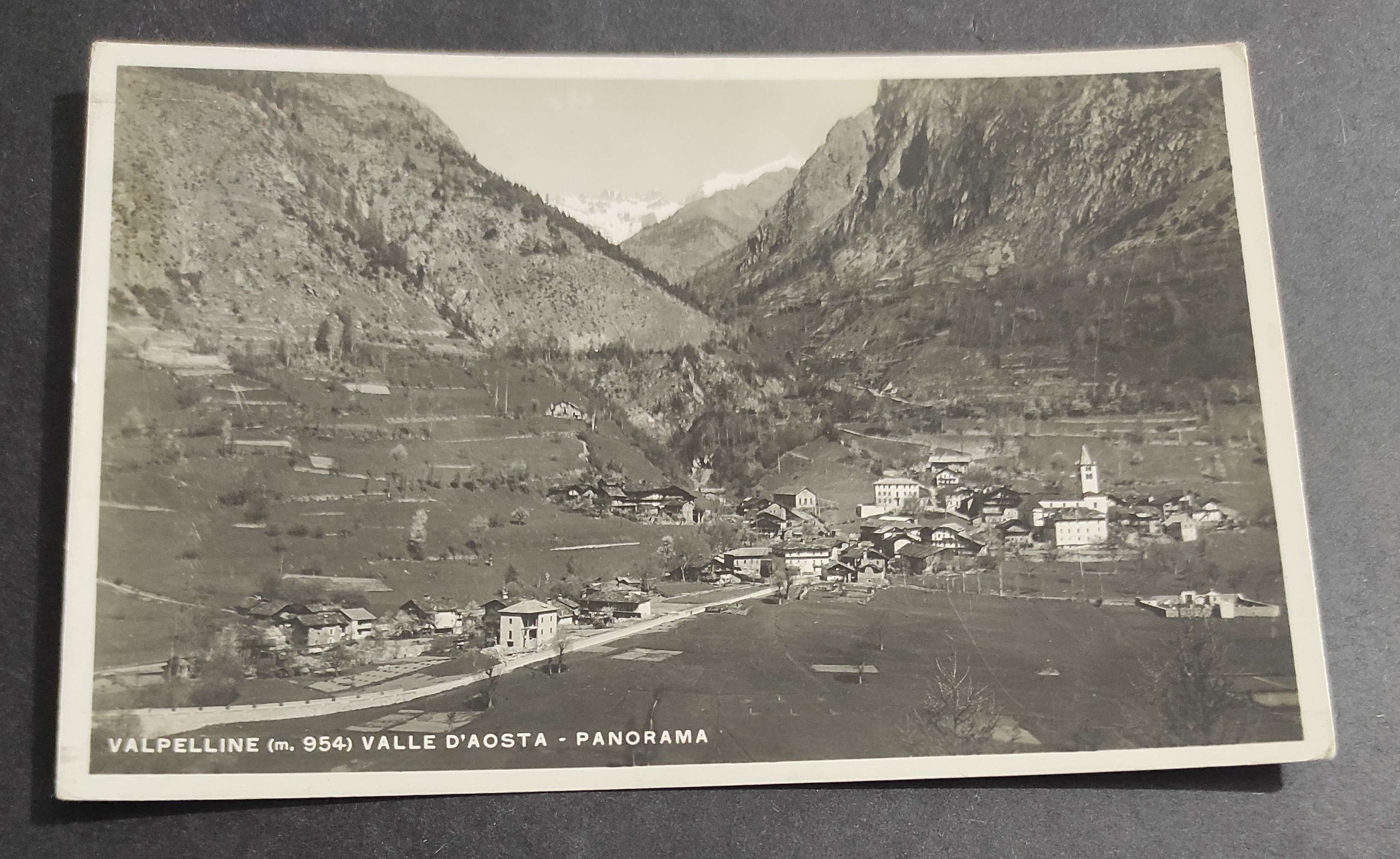 Cartolina Valpelline (Valle d'Aosta) - Panorama