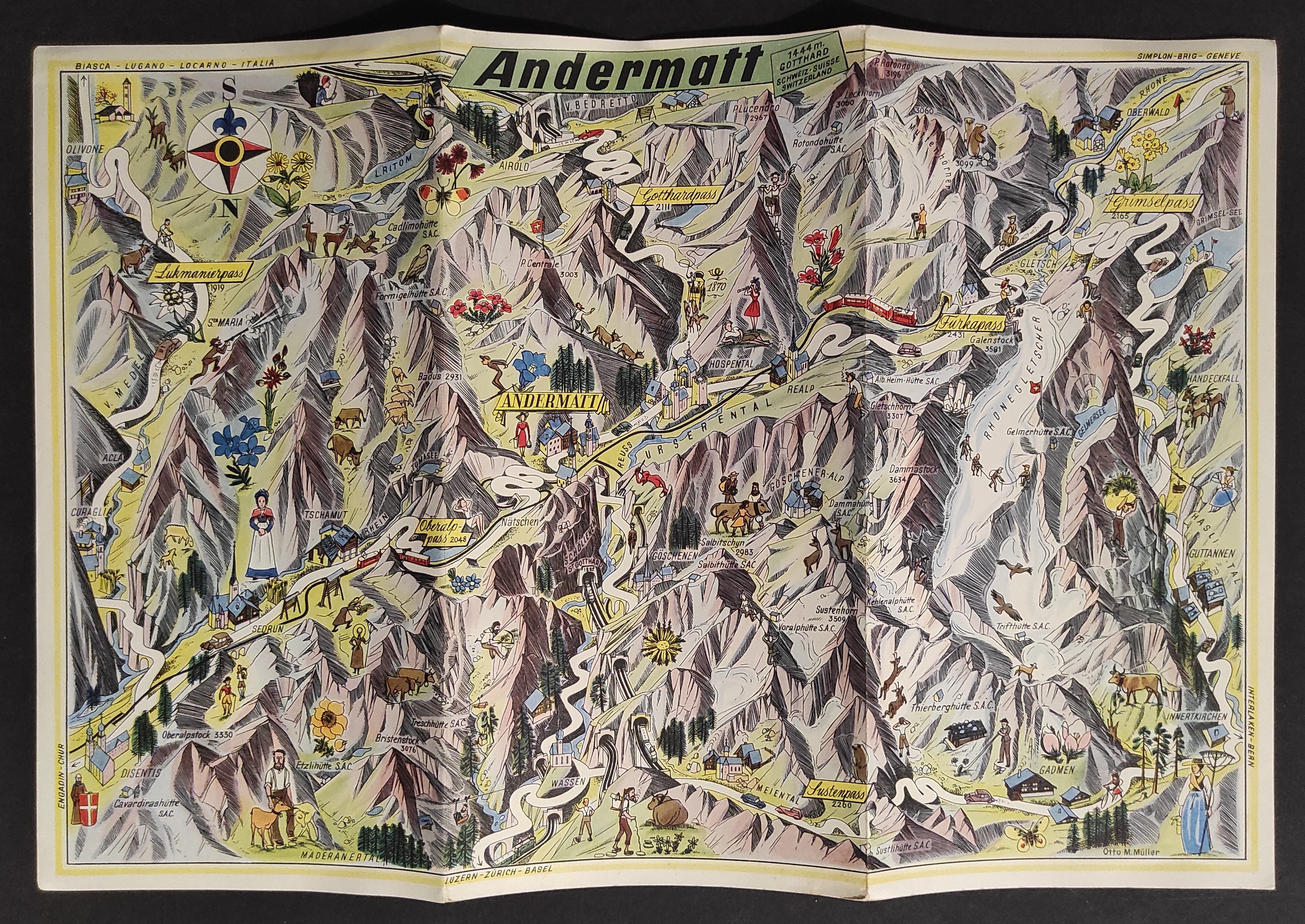 Depliant Andermatt - Suisse