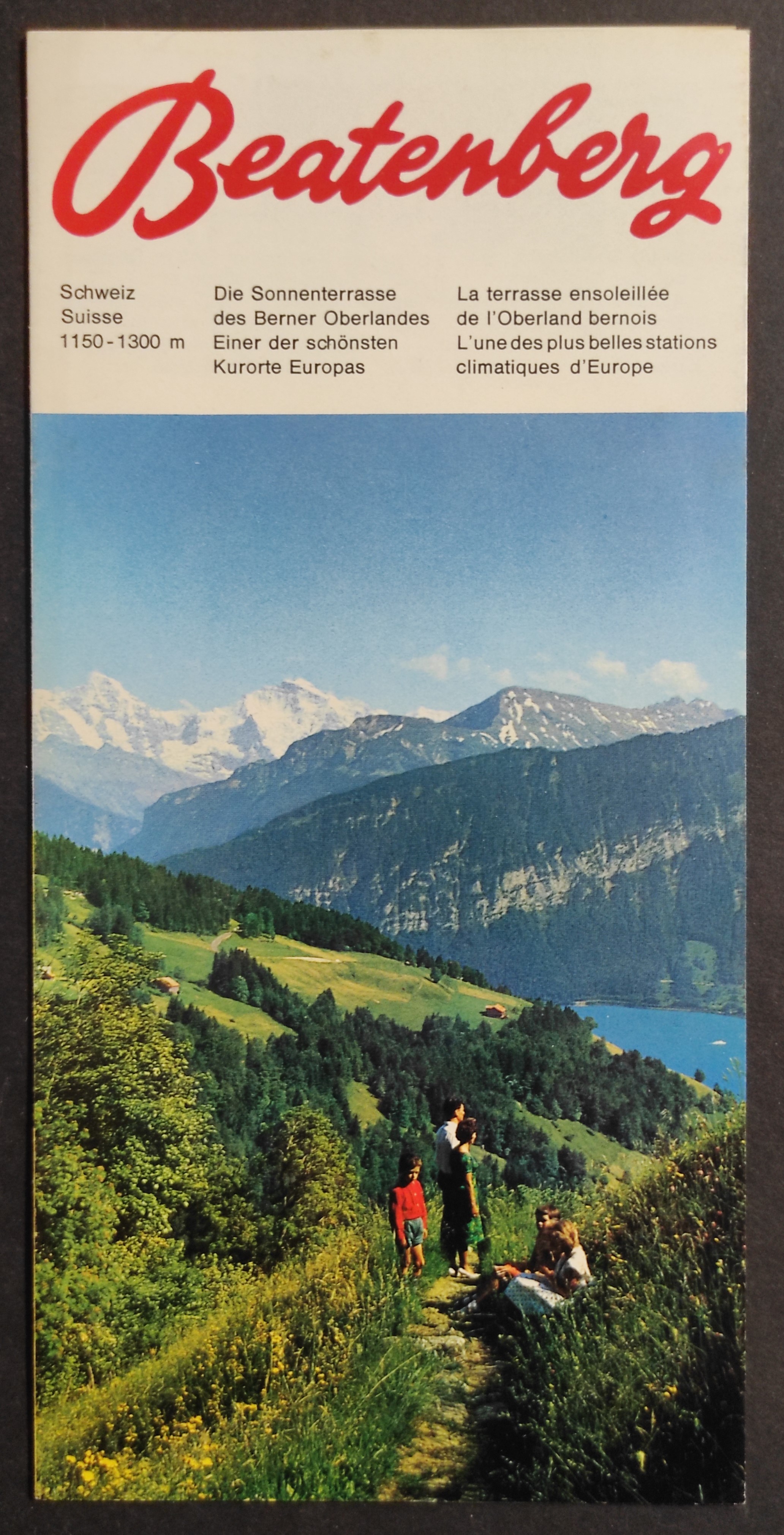 Depliant Beatenberg - The Sunny Terrace of Bernese Oberland