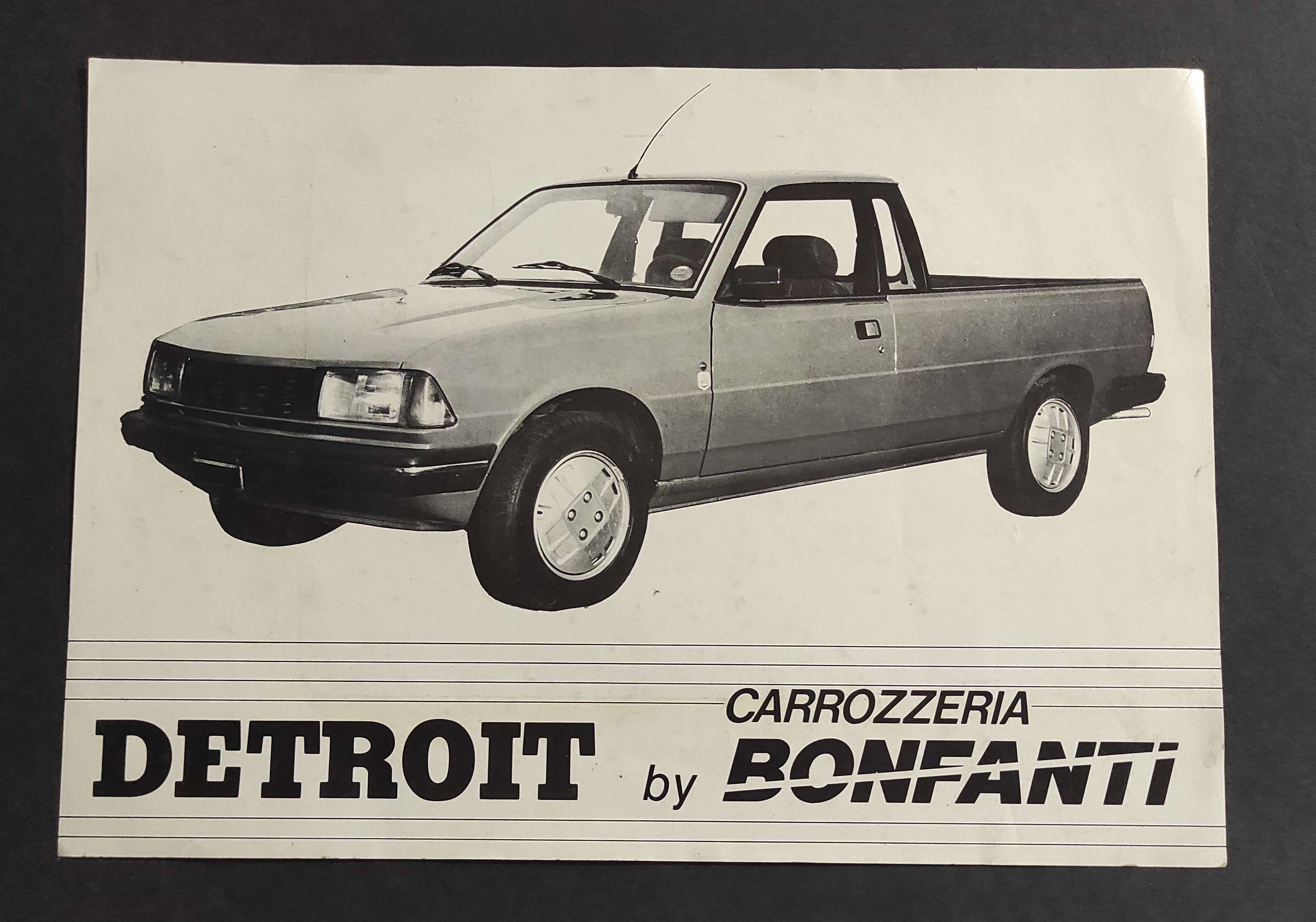 Depliant Camion - Detroit By Carrozzeria Bonfanti