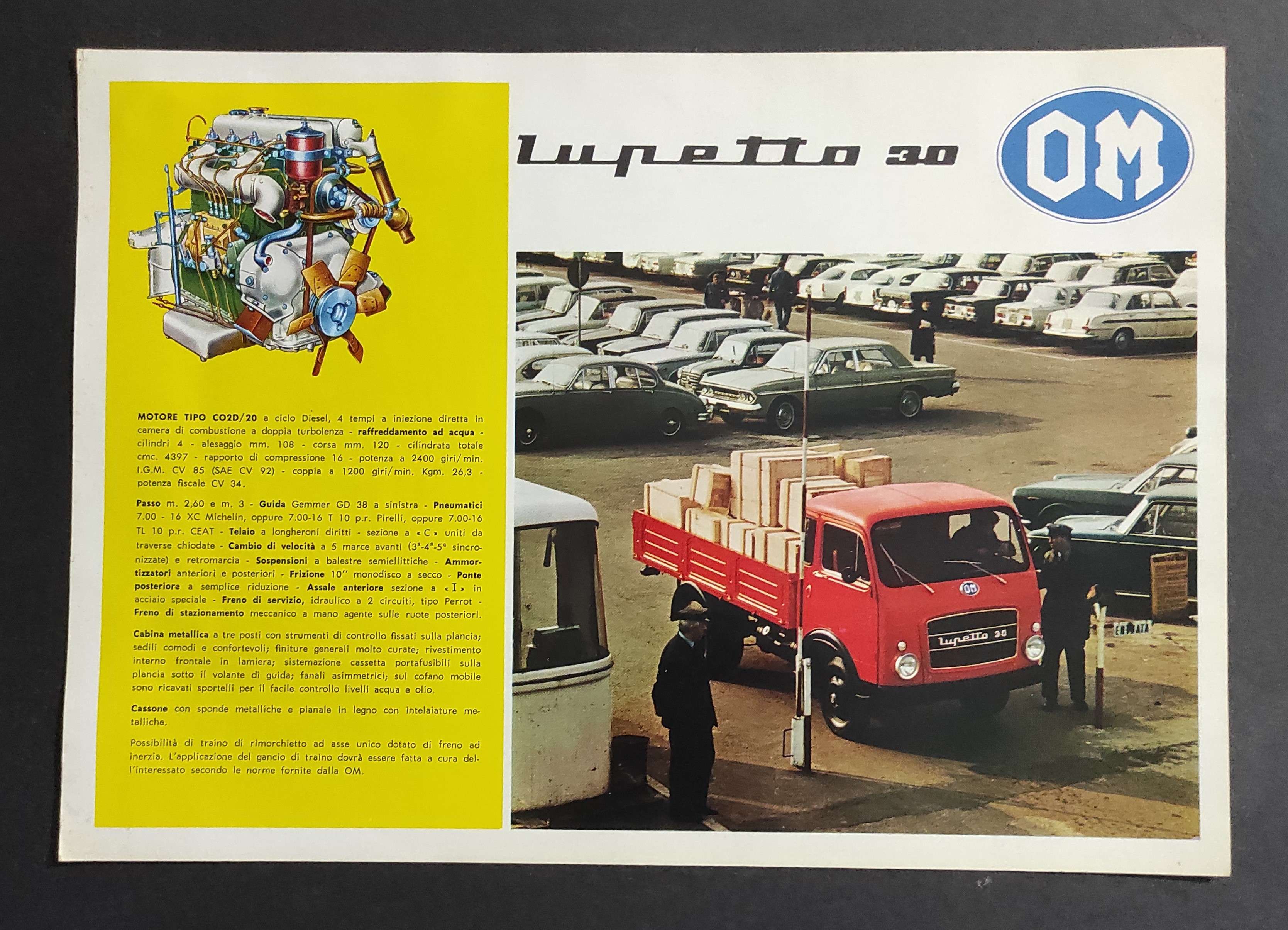 Depliant Camion - OM - Lupetto 30