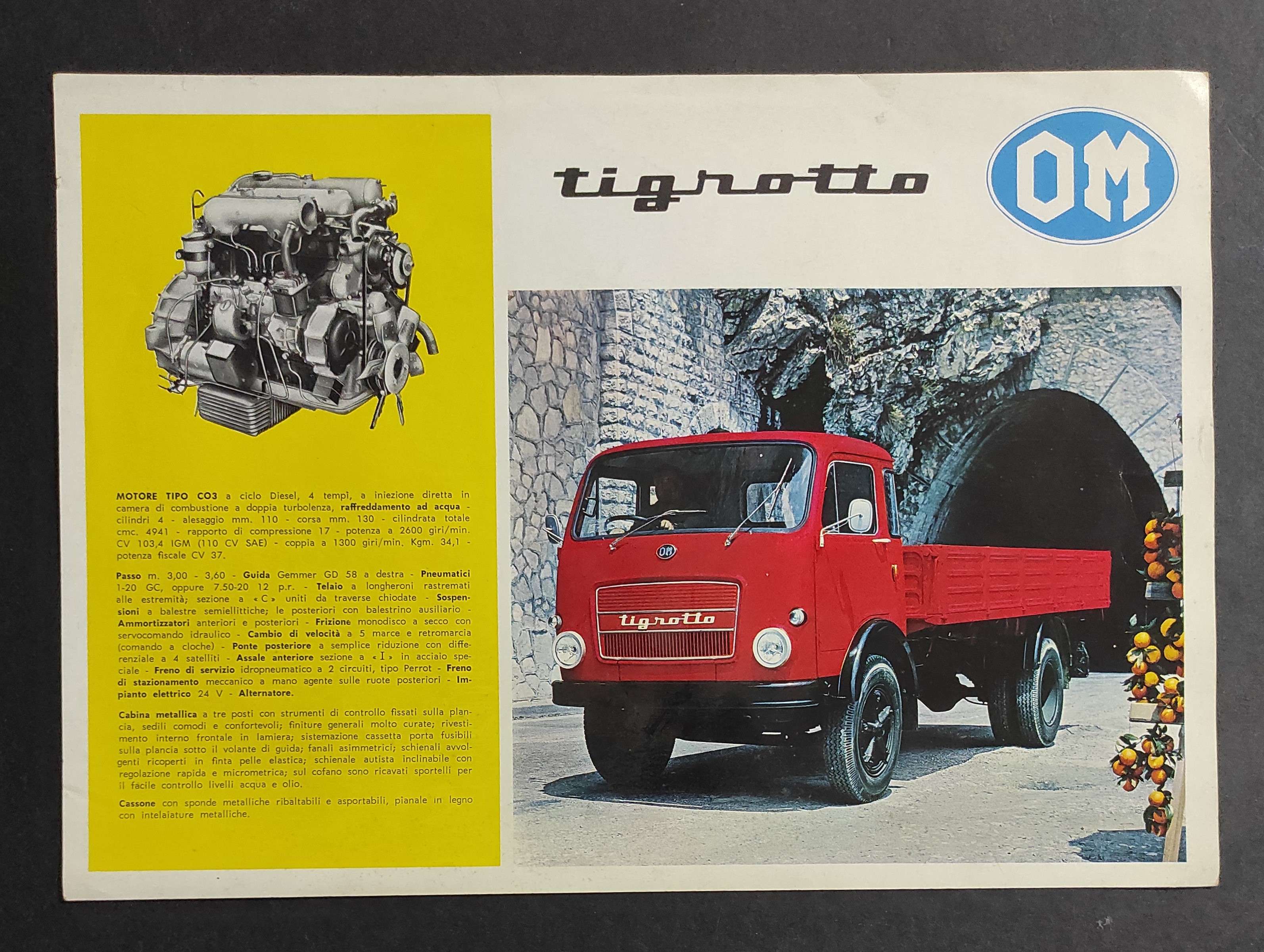 Depliant Camion - OM - Tigrotto