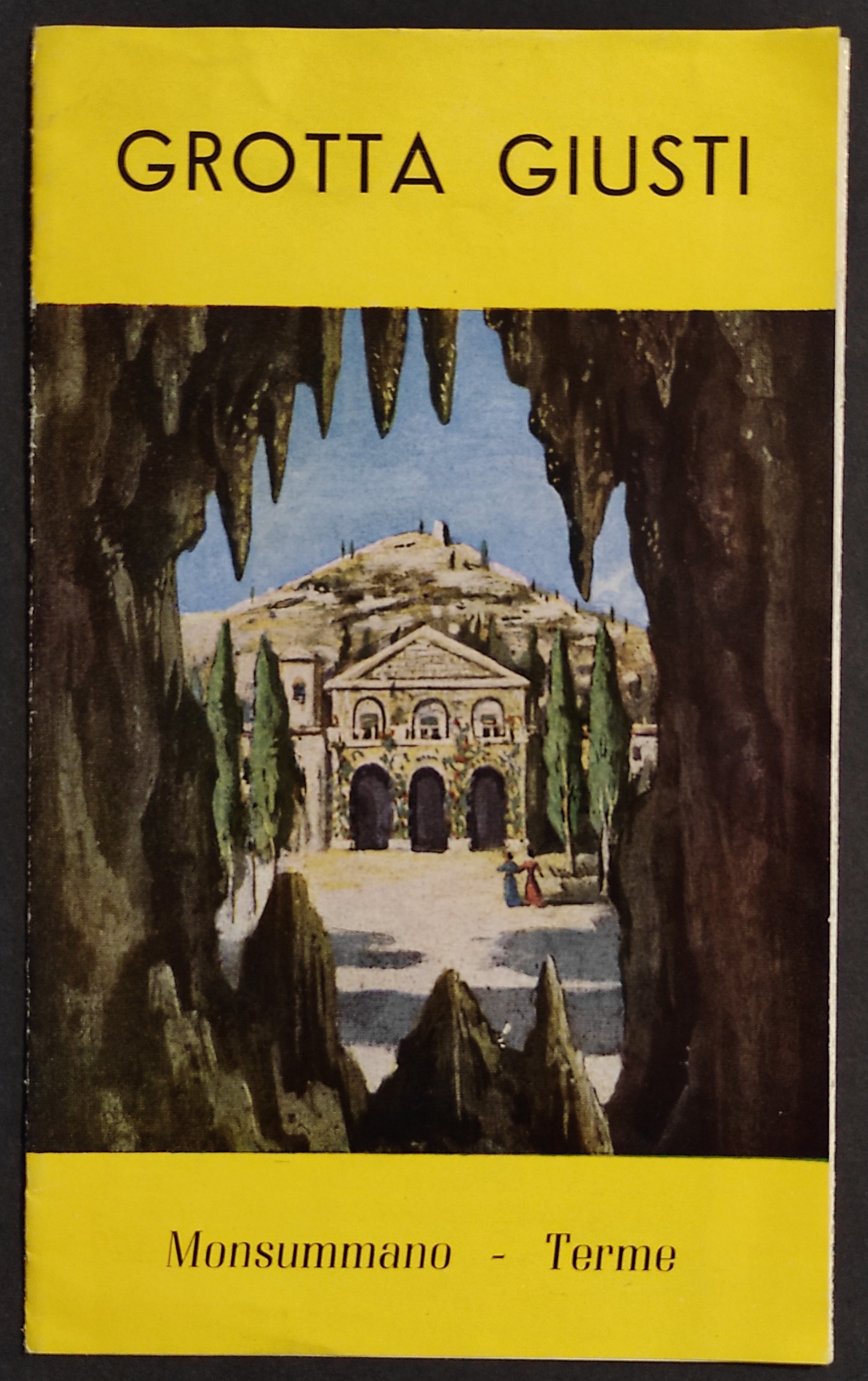 Depliant Grotta Giusti - Monsummano - Terme
