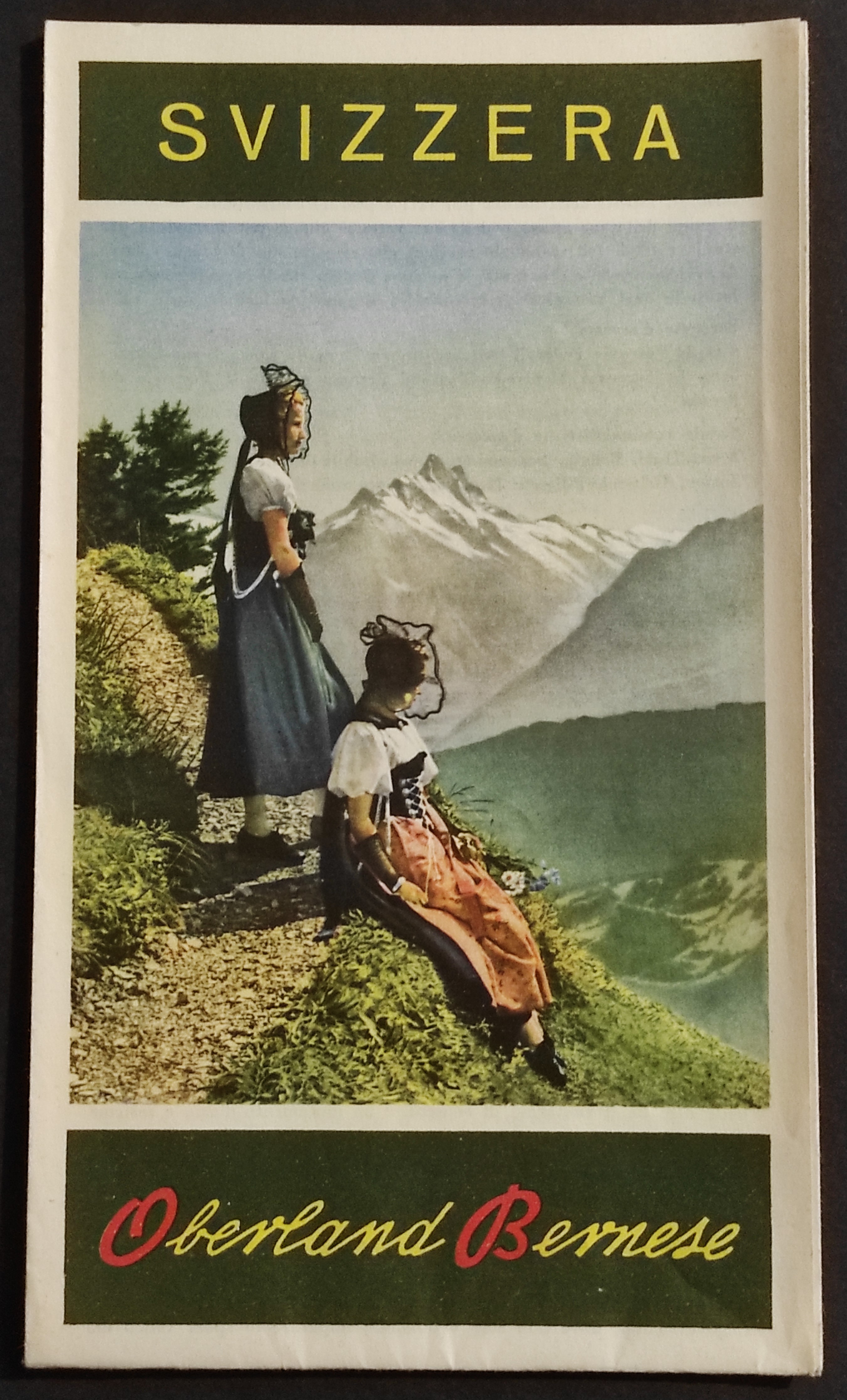 Depliant Svizzera Oberland Bernese