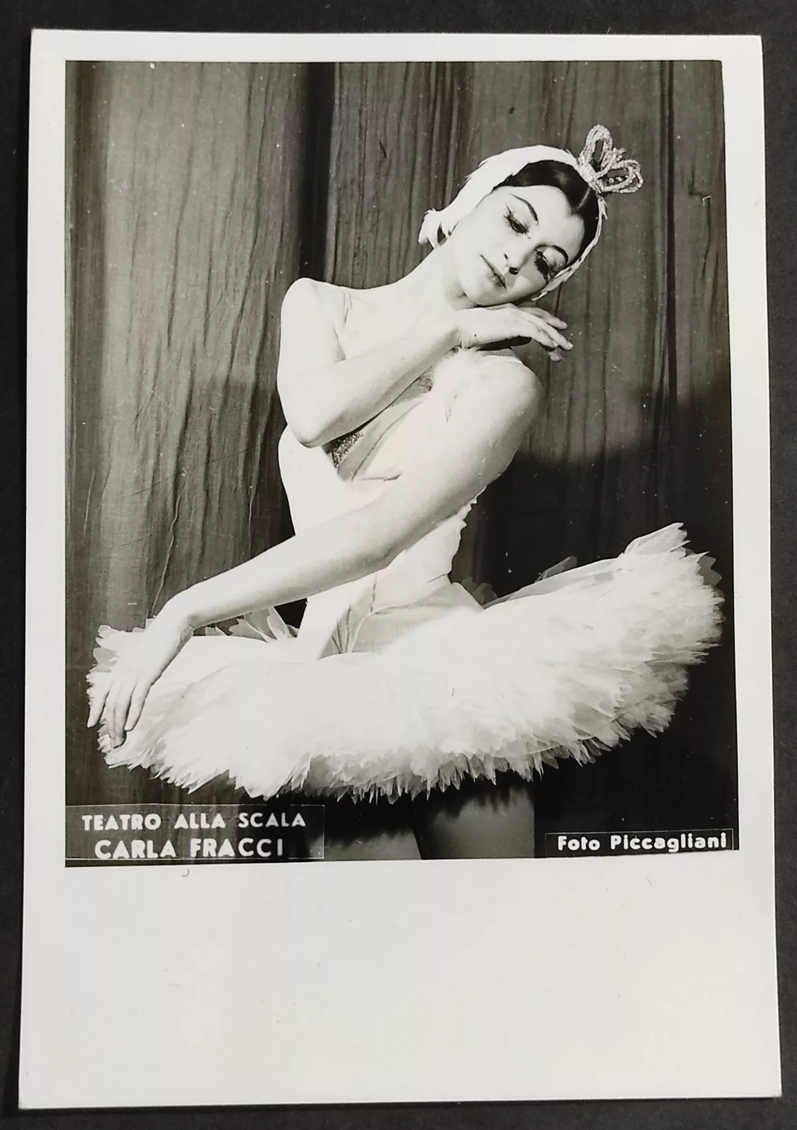 Fotografia Carla Fracci - Odette Lago dei Cigni - Anni …
