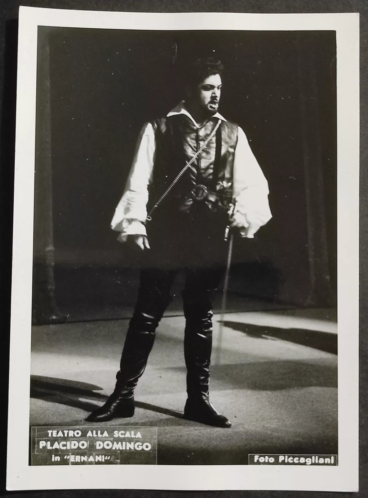 Fotografia Placido Domingo in "Ernani" - Teatro alla Scala