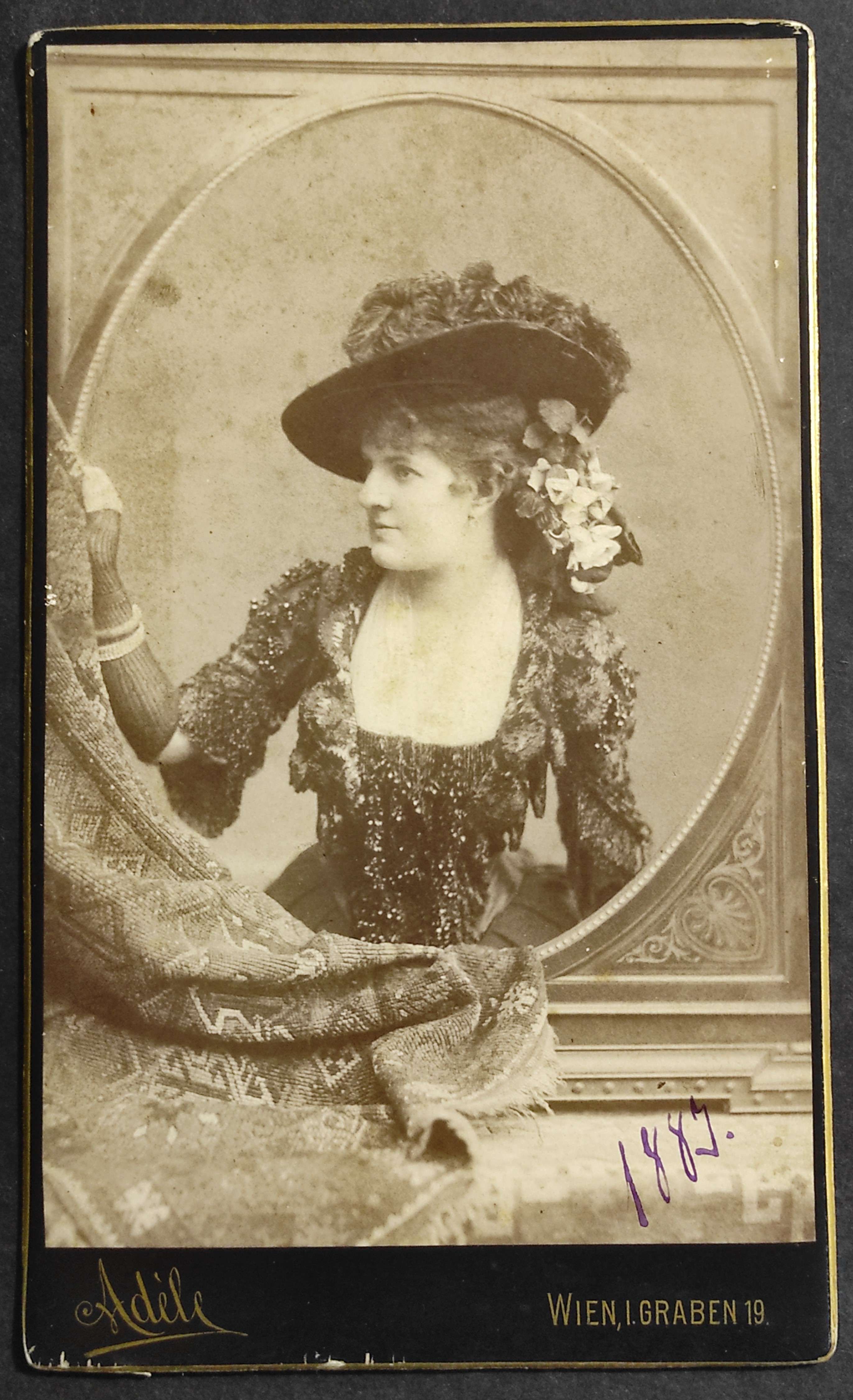 Fotografia Principessa Pauline Alexandrovna Ouroussoff (Abaza) -1884 ca.- Russia