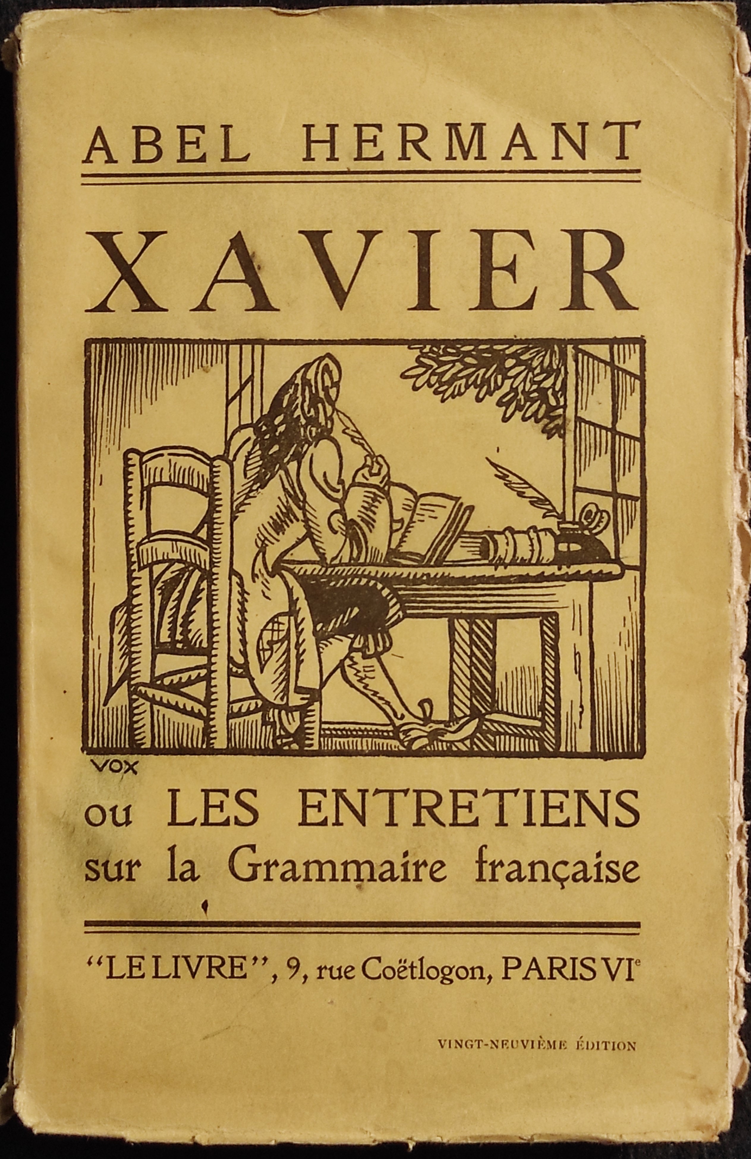 Havier - Ou Les Entretiens Grammaire Francaise