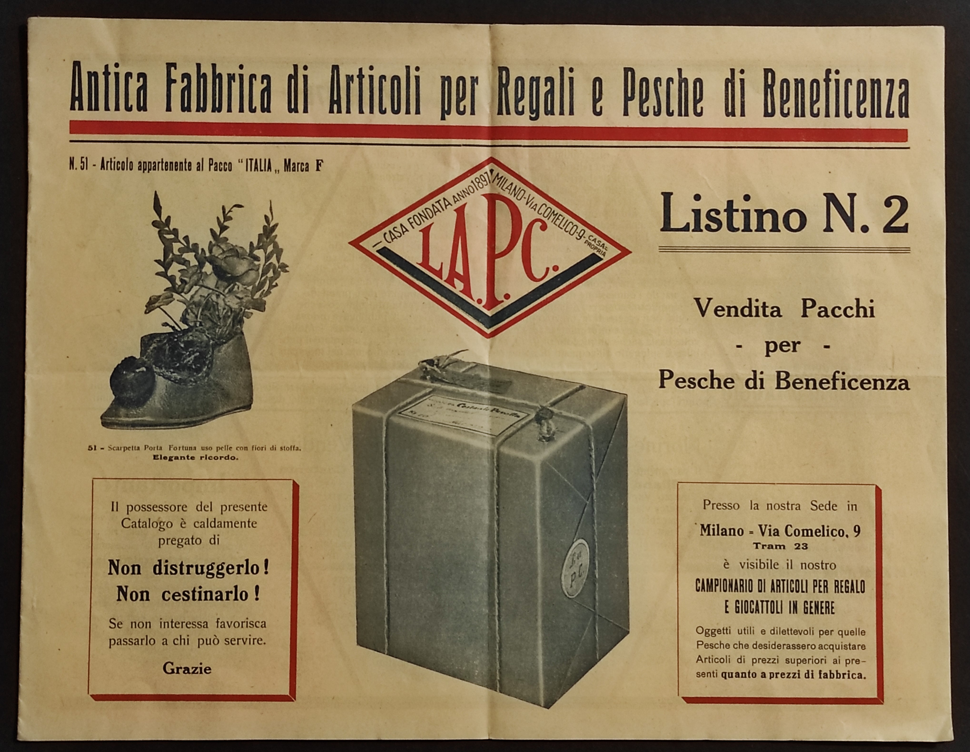 LA.P.C. Antica Fabbrica di Articoli per Regali e Pesche di …