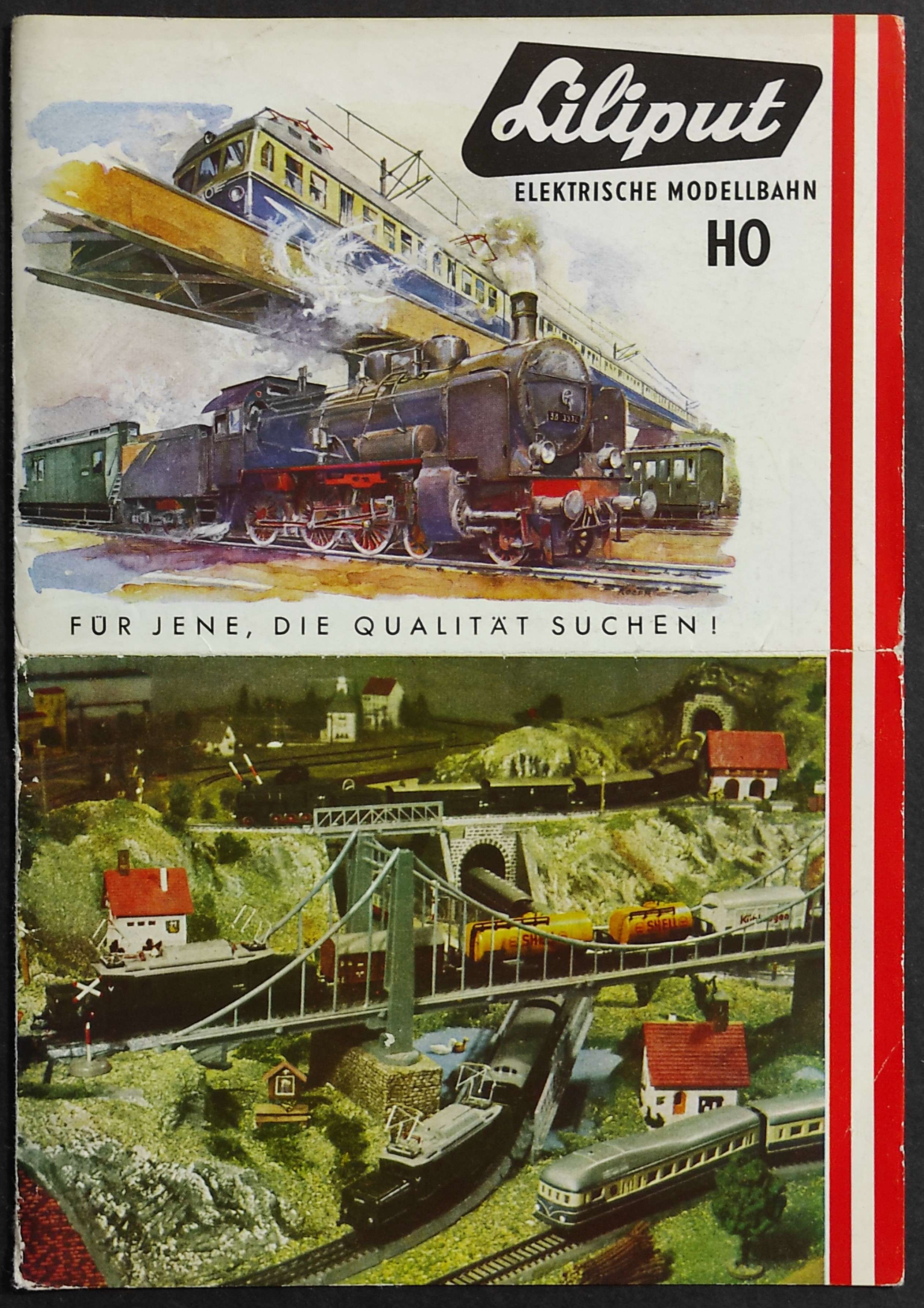 Liliput - Elektrische Modellbahn HO - Depliant