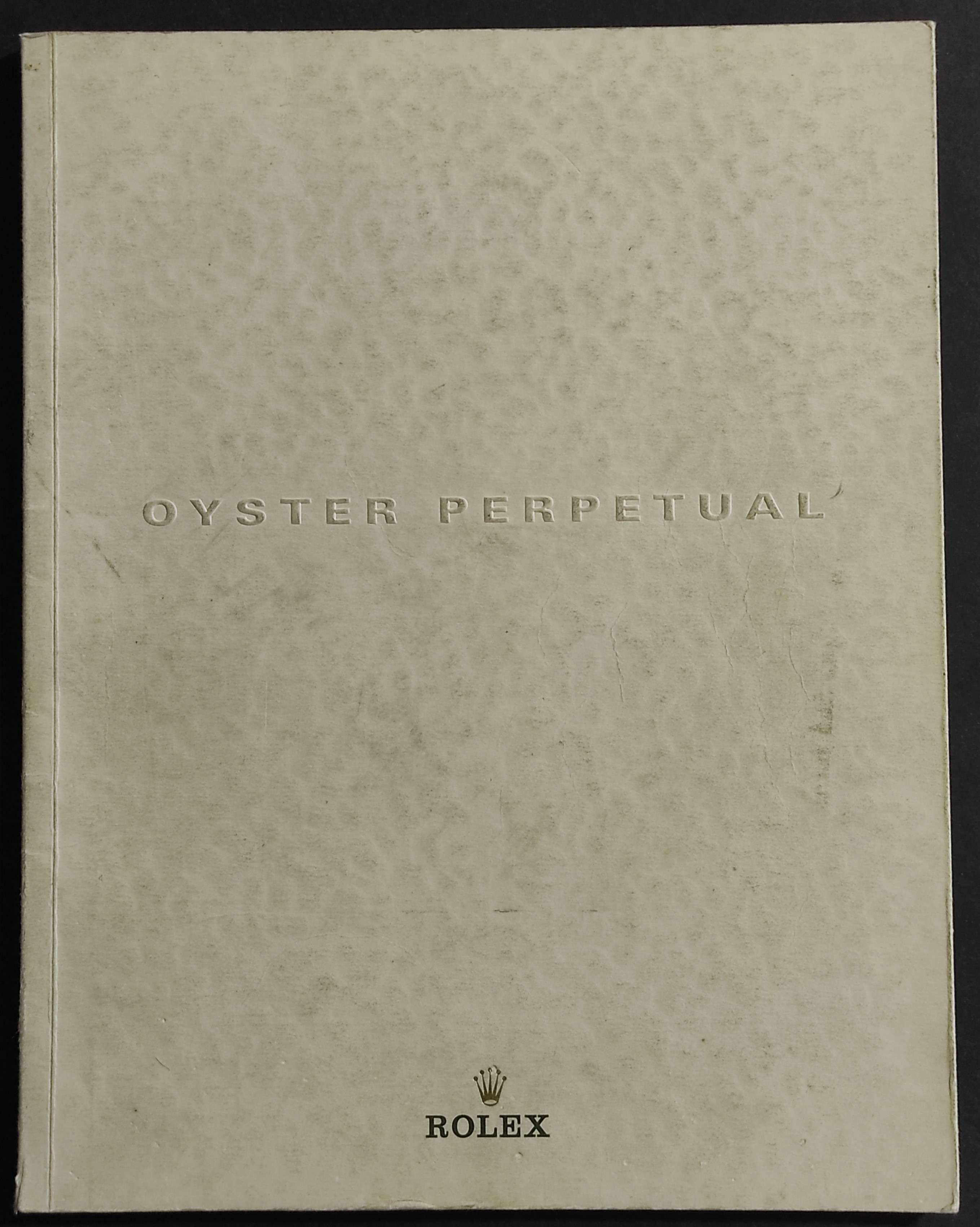 Oyster Perpetual - Catalogo Rolex