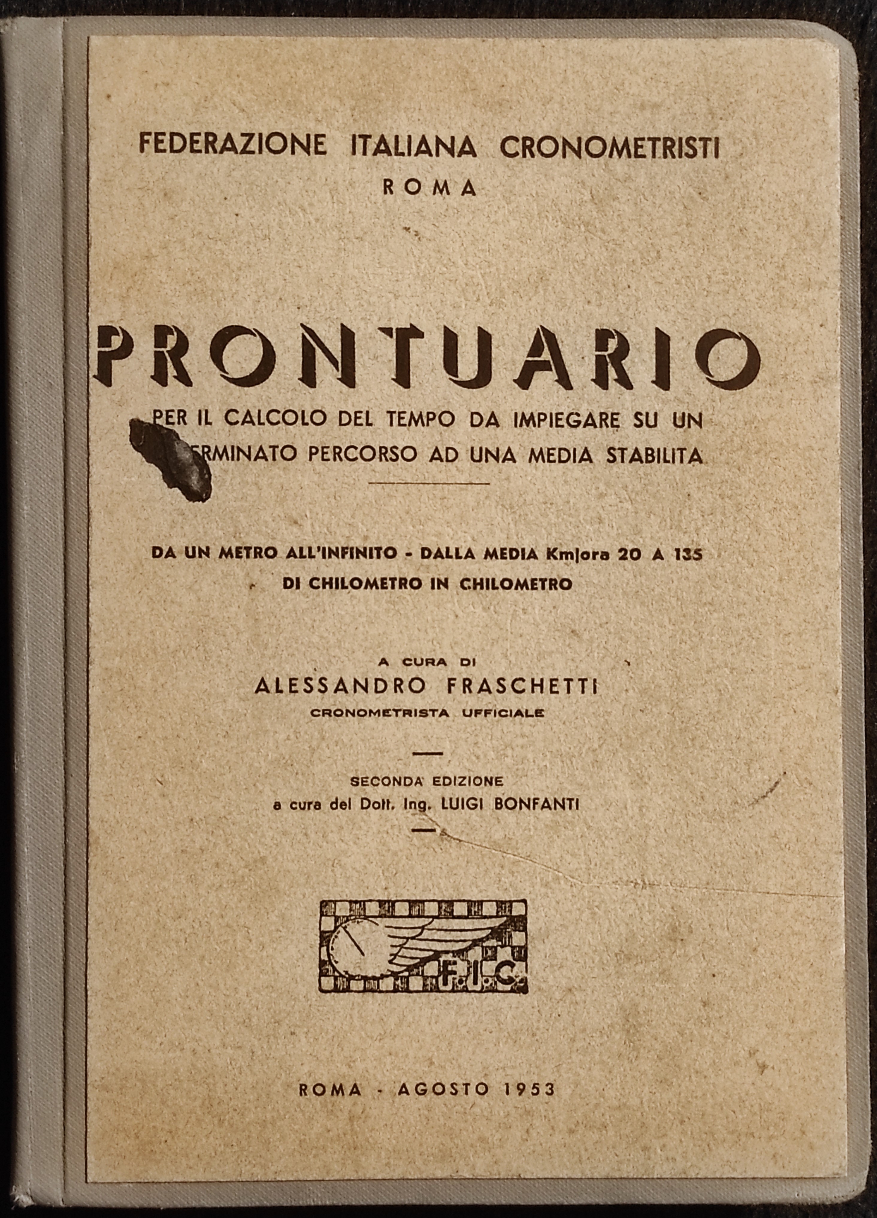 Prontuario - Calcolo del Tempo