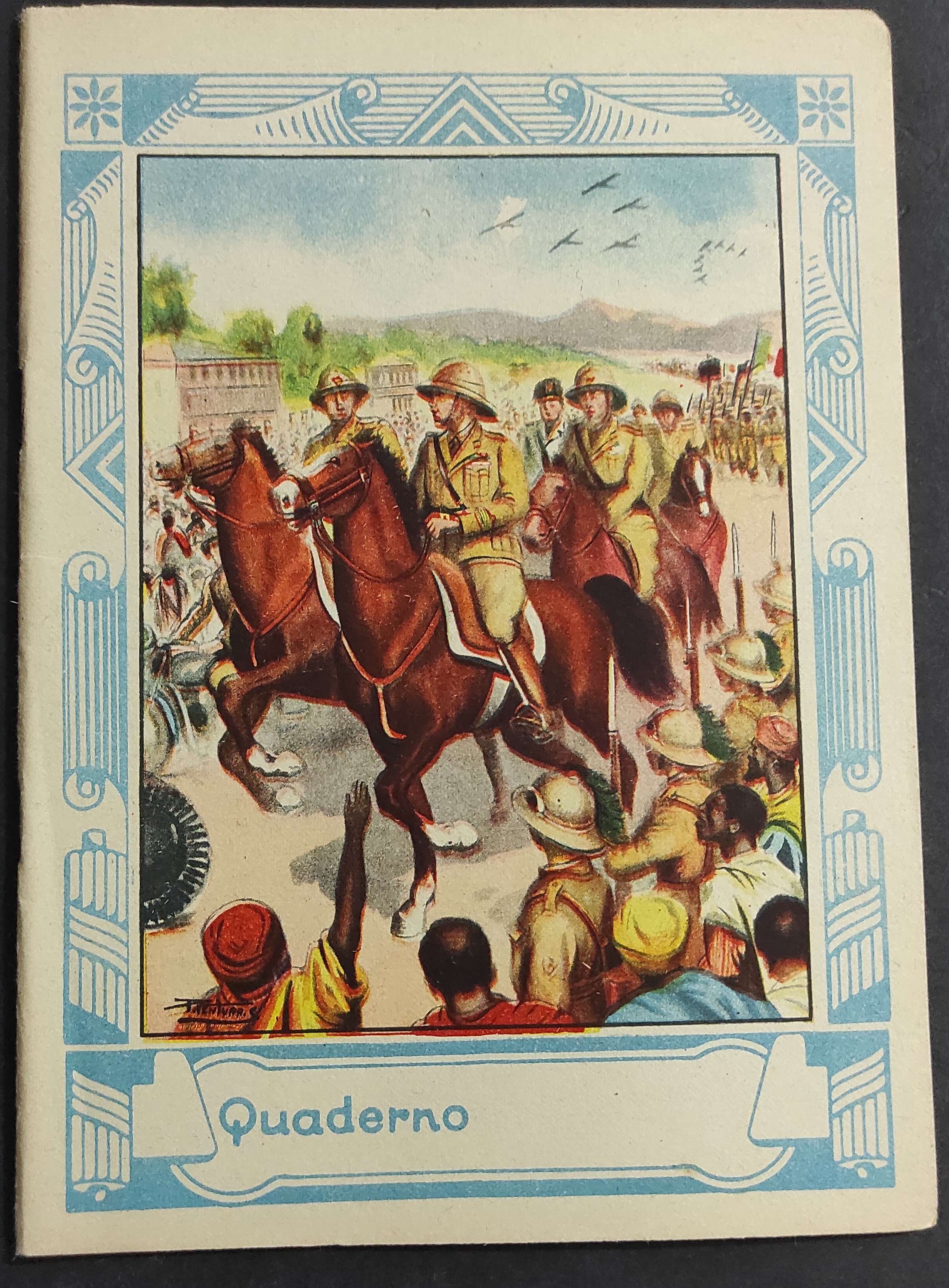 Quaderno Glorie di Roma - Conquista dell'Impero d'Etiopia 1936