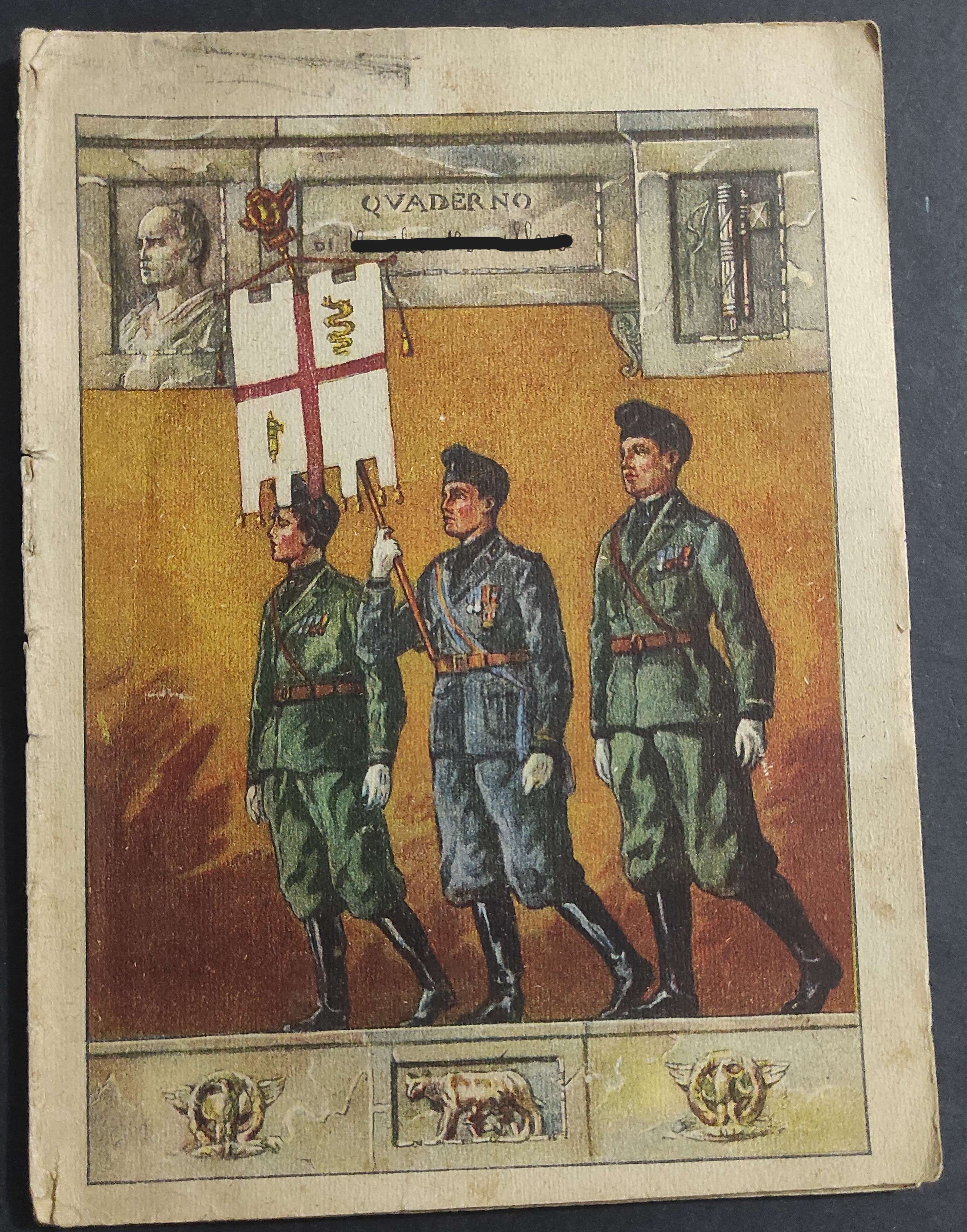 Quaderno La Tomba del Milite Ignoto - Solo Copertina
