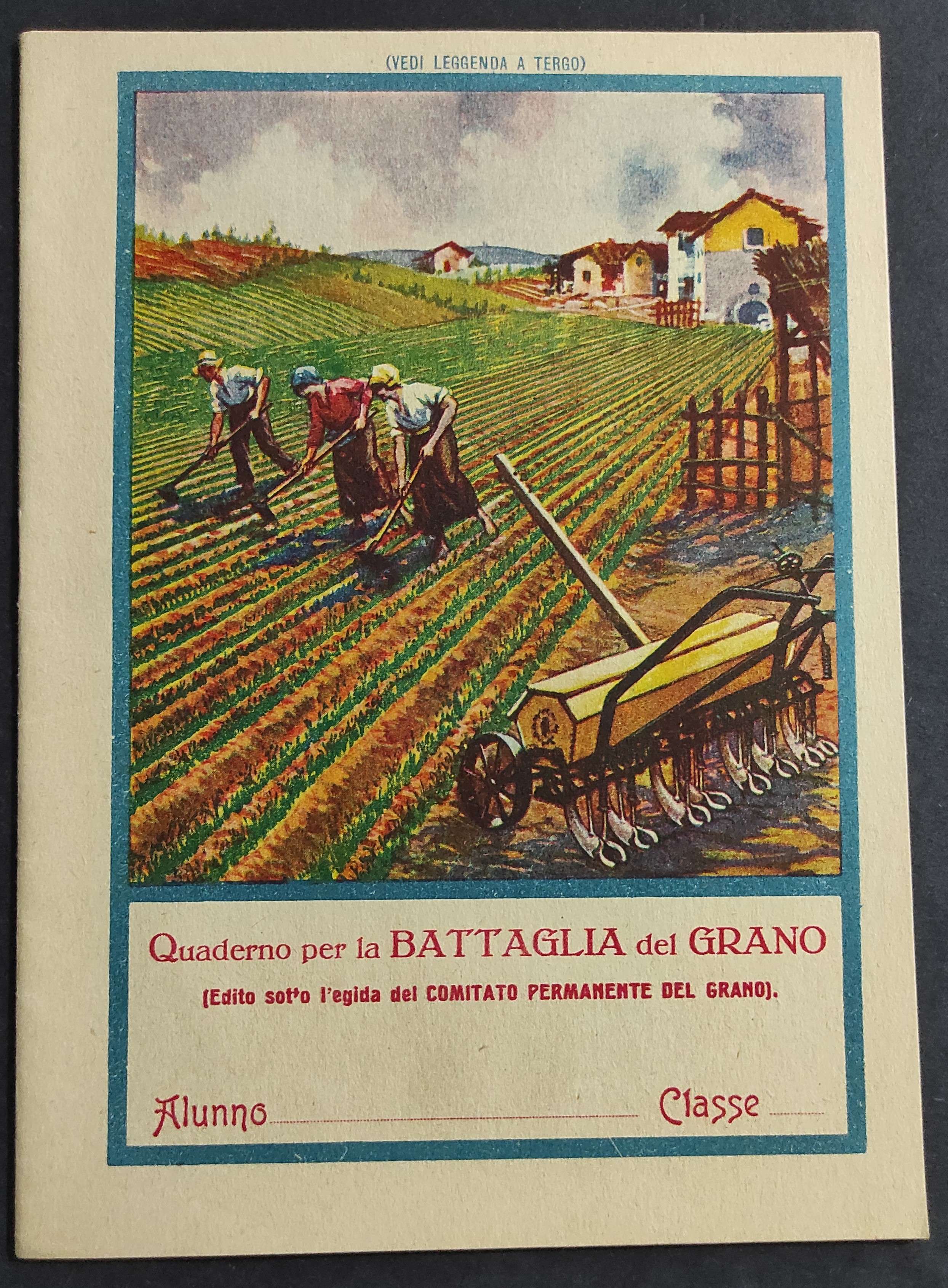 Quaderno per la Battaglia del Grano