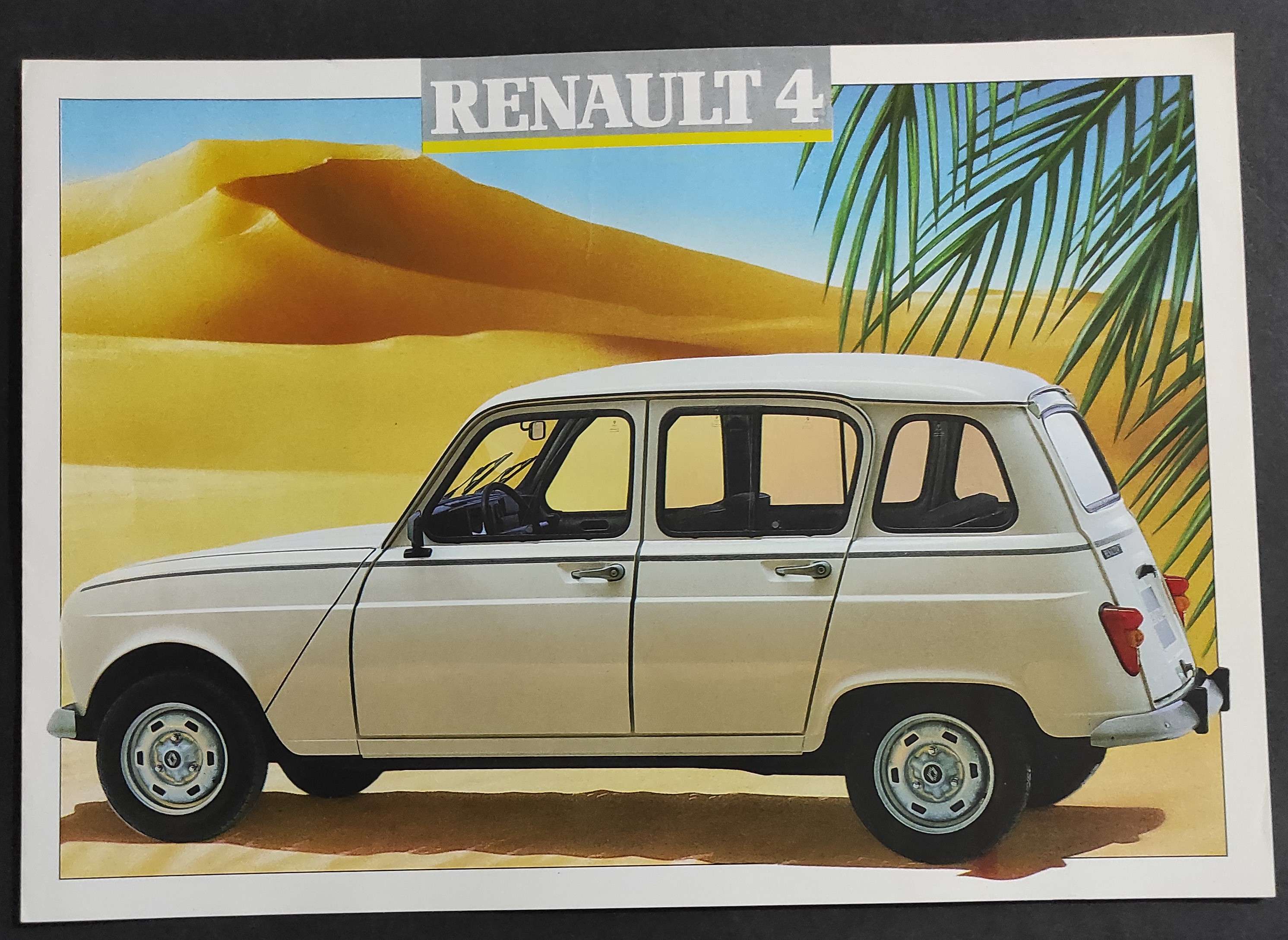 Renault 4 - Depliant