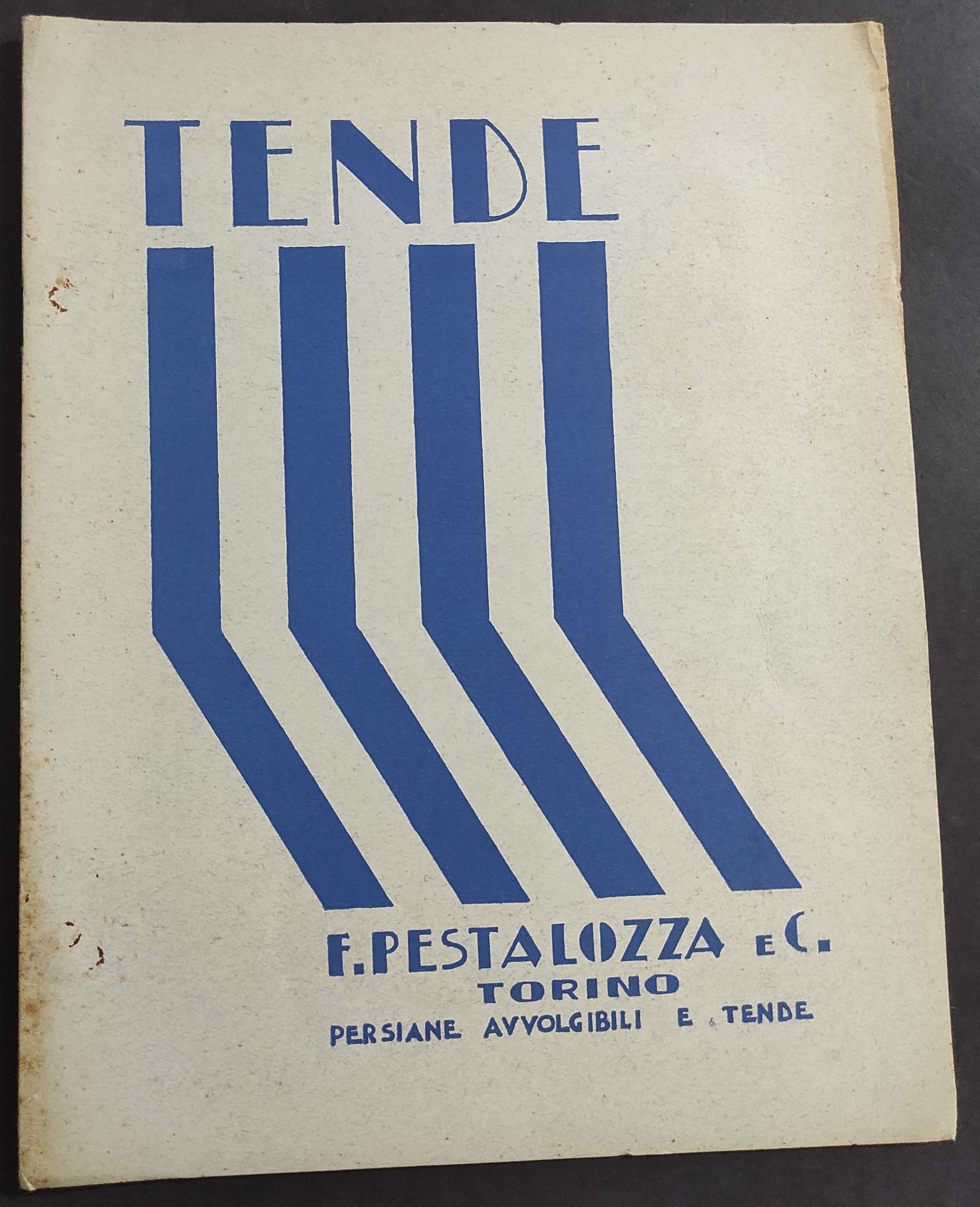 Tende - Persiane Avvolgibili - F. Pestalozza e C. - …