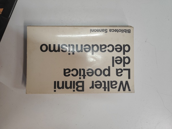 La poetica del decadentismo