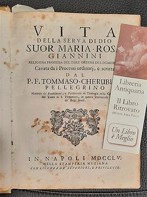 Vita della Serva di Dio Suor Maria-Rosa Giannini religiosa professa …