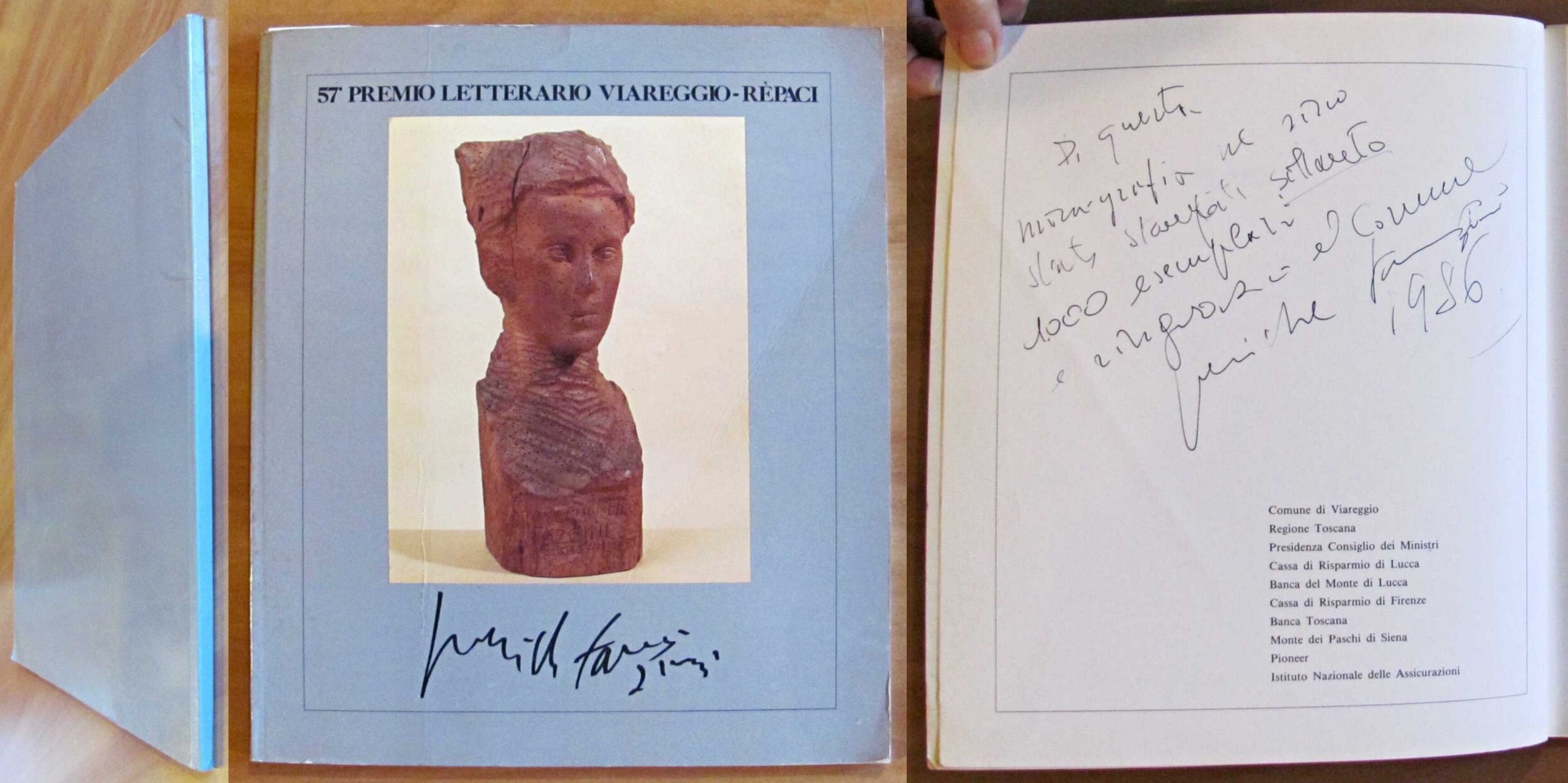 57 PREMIO LETTERARIO VIAREGGIO - Omaggio al Maestro PERICLE FAZZINI, …