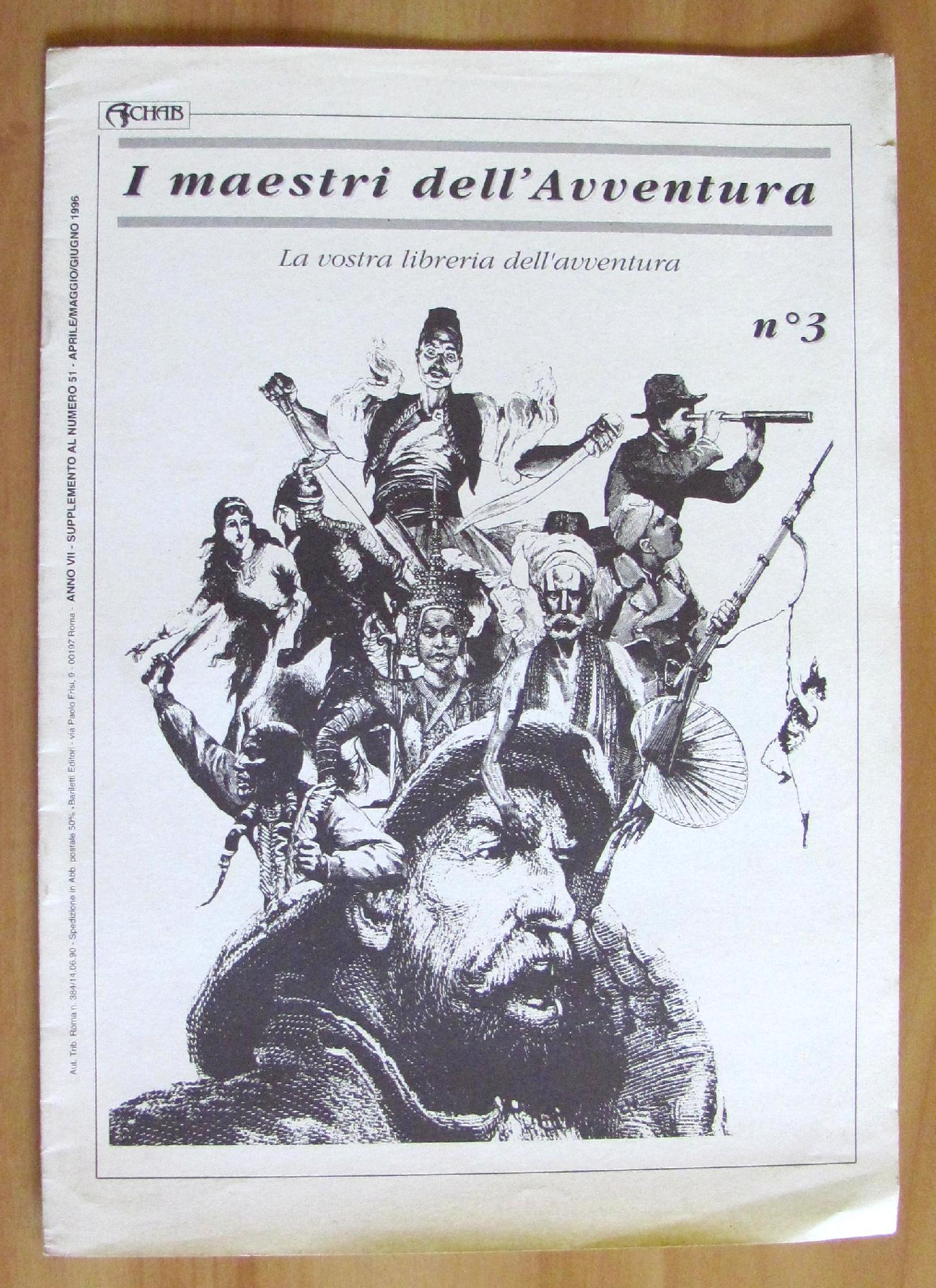 ACHAB - I maestri dell'Avventura N.3 Suppl. al N.51, 1996 …