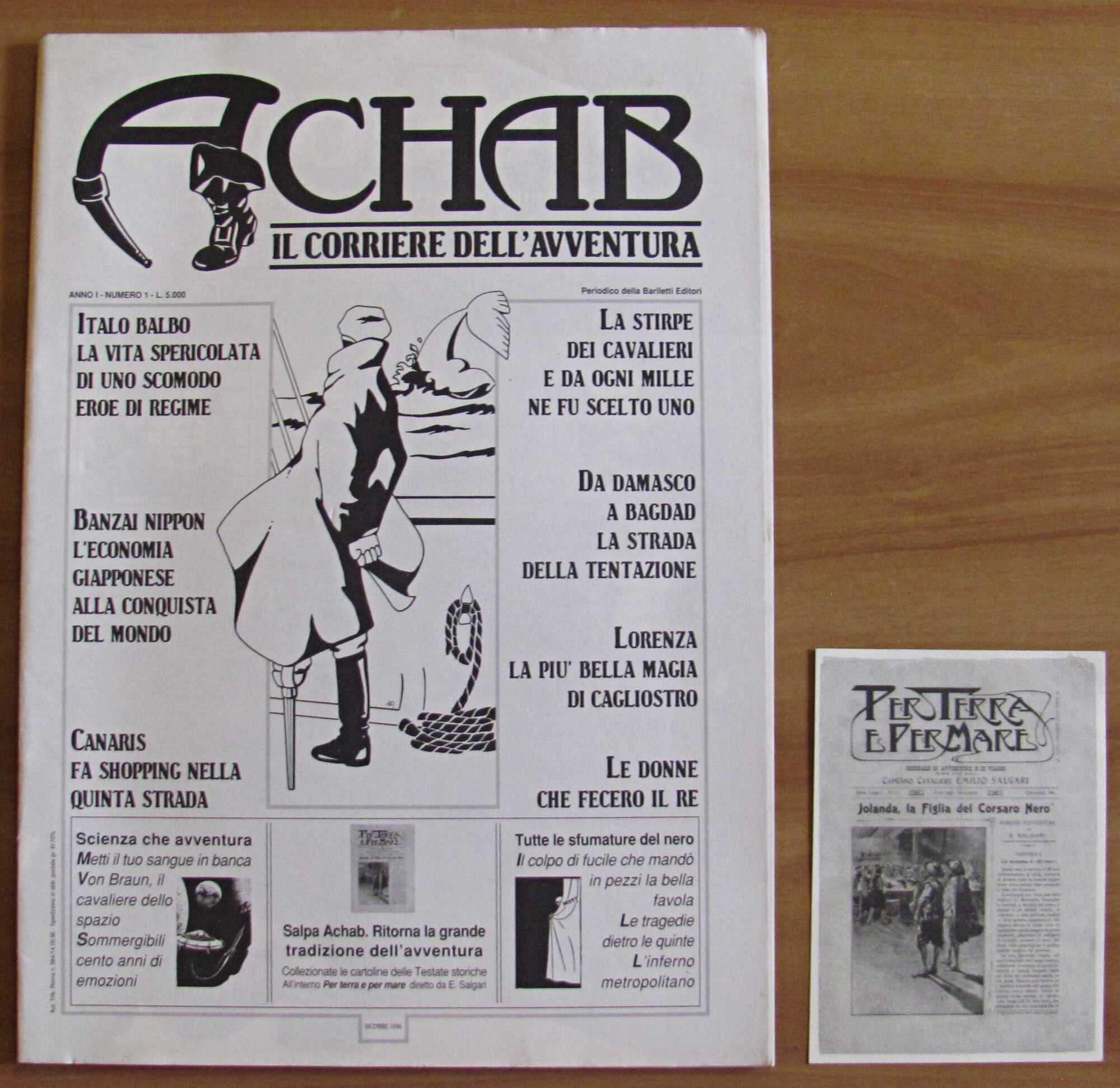 ACHAB Il corriere dell'avventura - ANNO I N.1 - Dicembre …