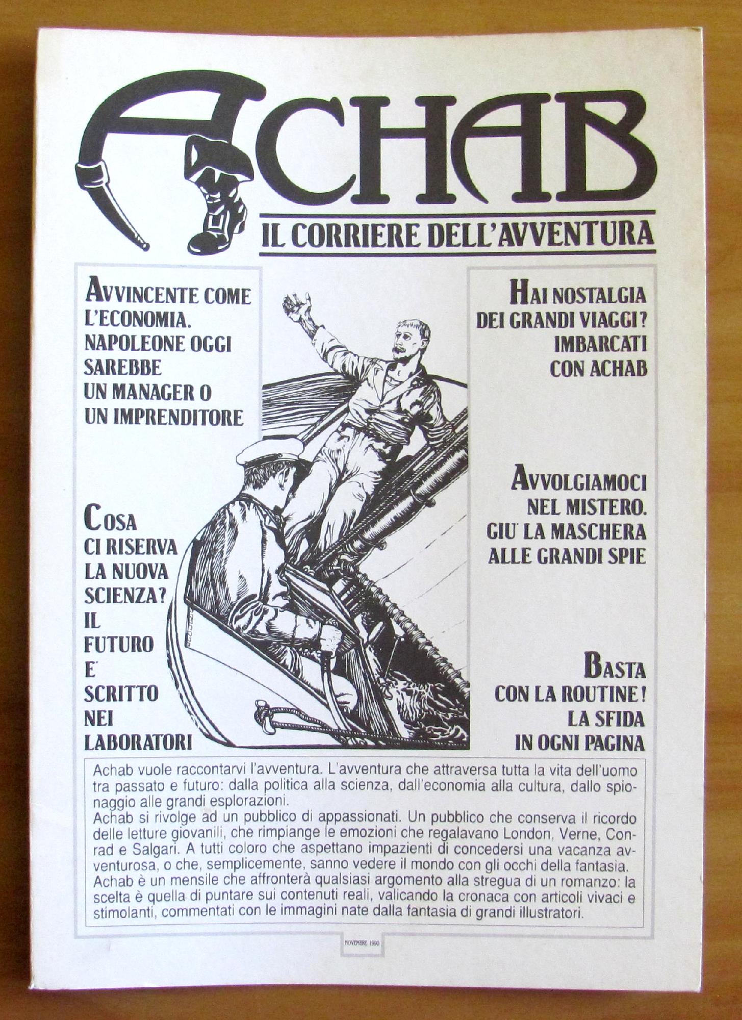 ACHAB Il Corriere dell'Avventura - Brochure Pubblicitaria Apribile, 1990 - …